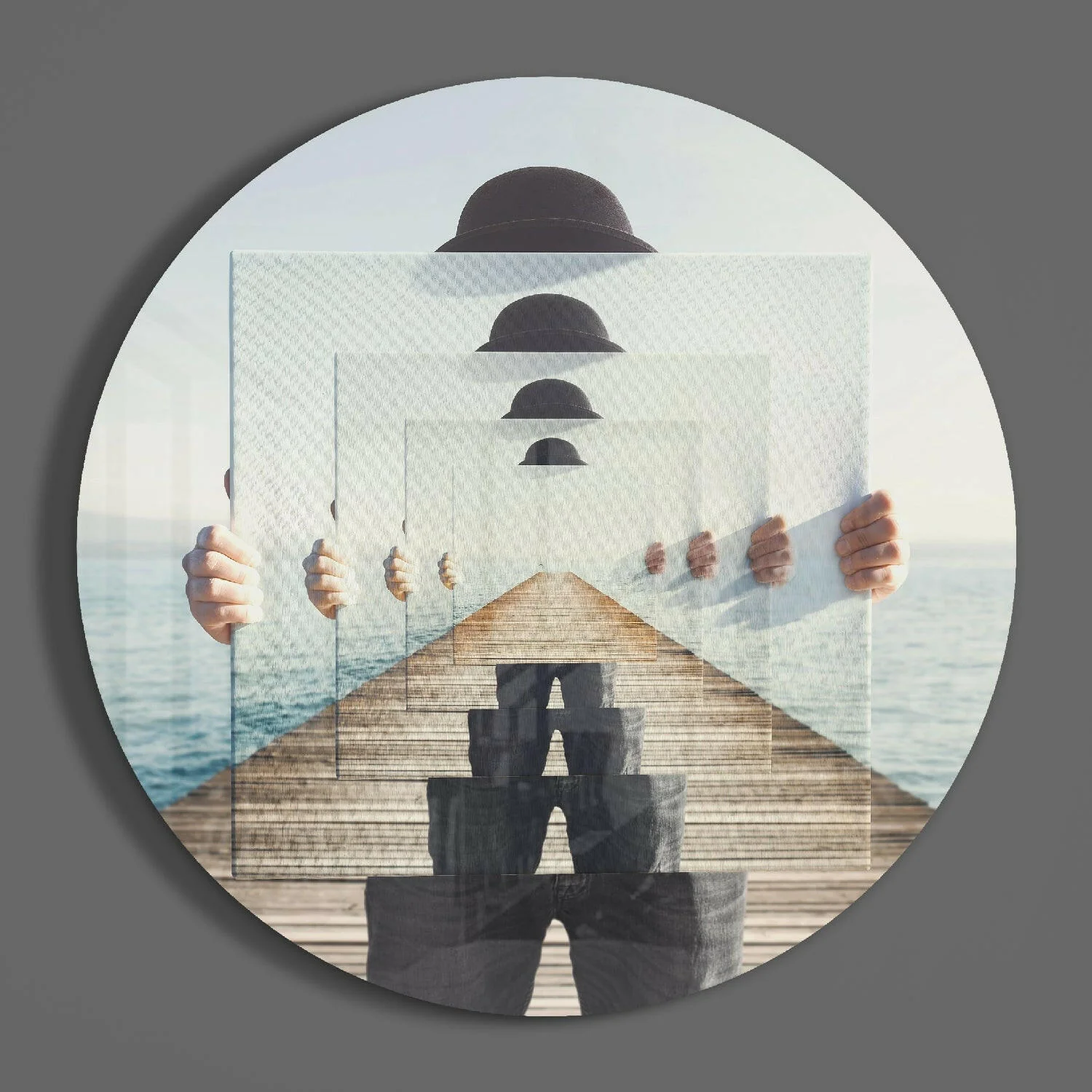 Loop Glass Wall Art - Image 3