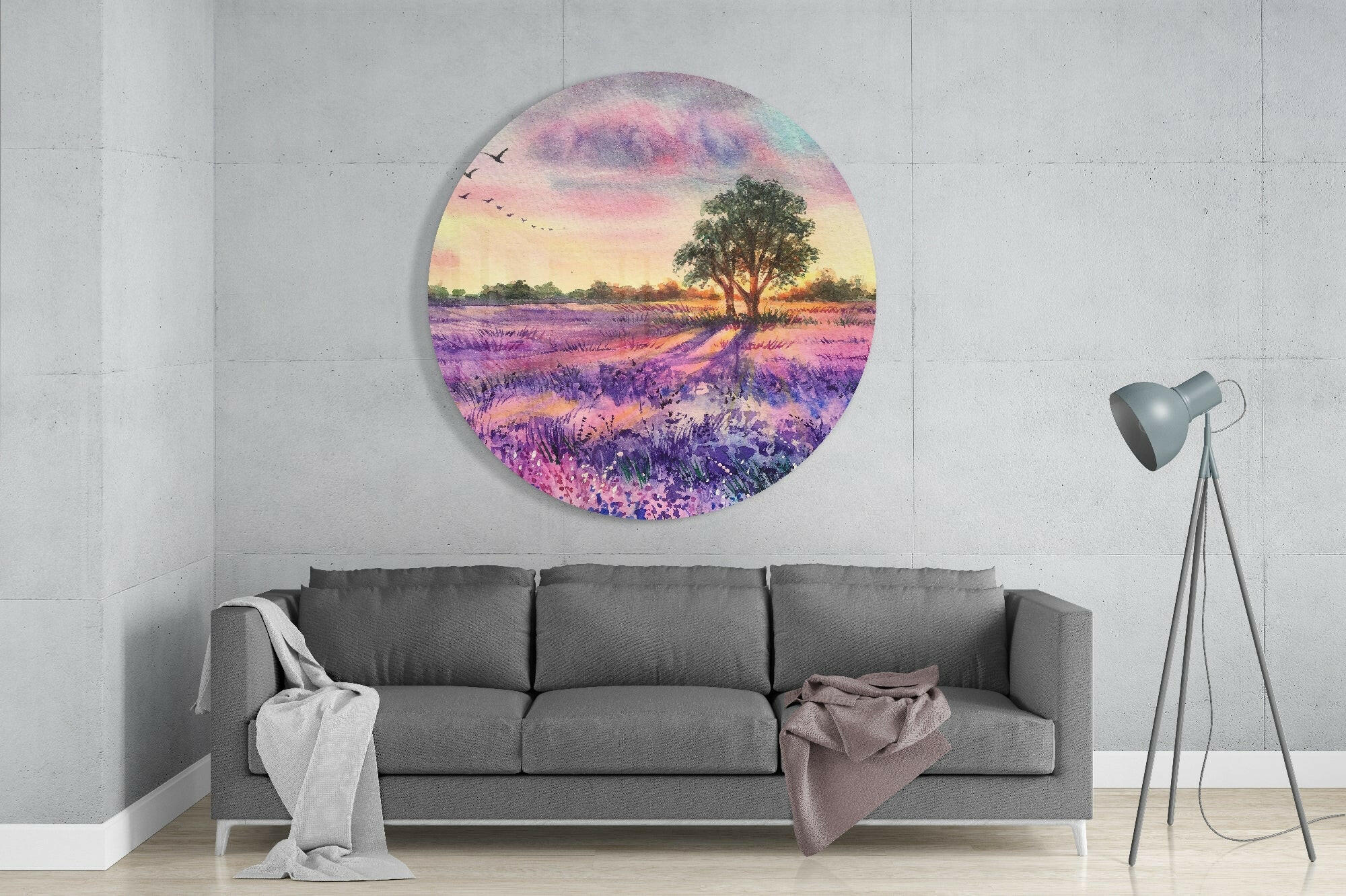 Tranquility Glass Wall Art - Image 2