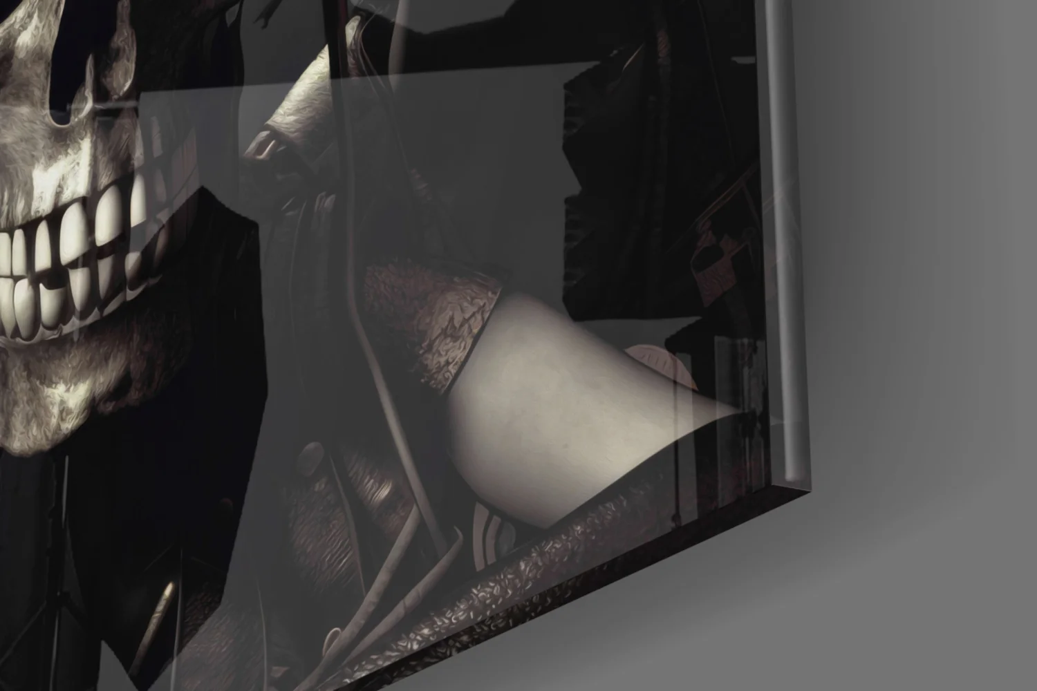 Skull Party Glass Wall Art || Designer's Collection - Image 7