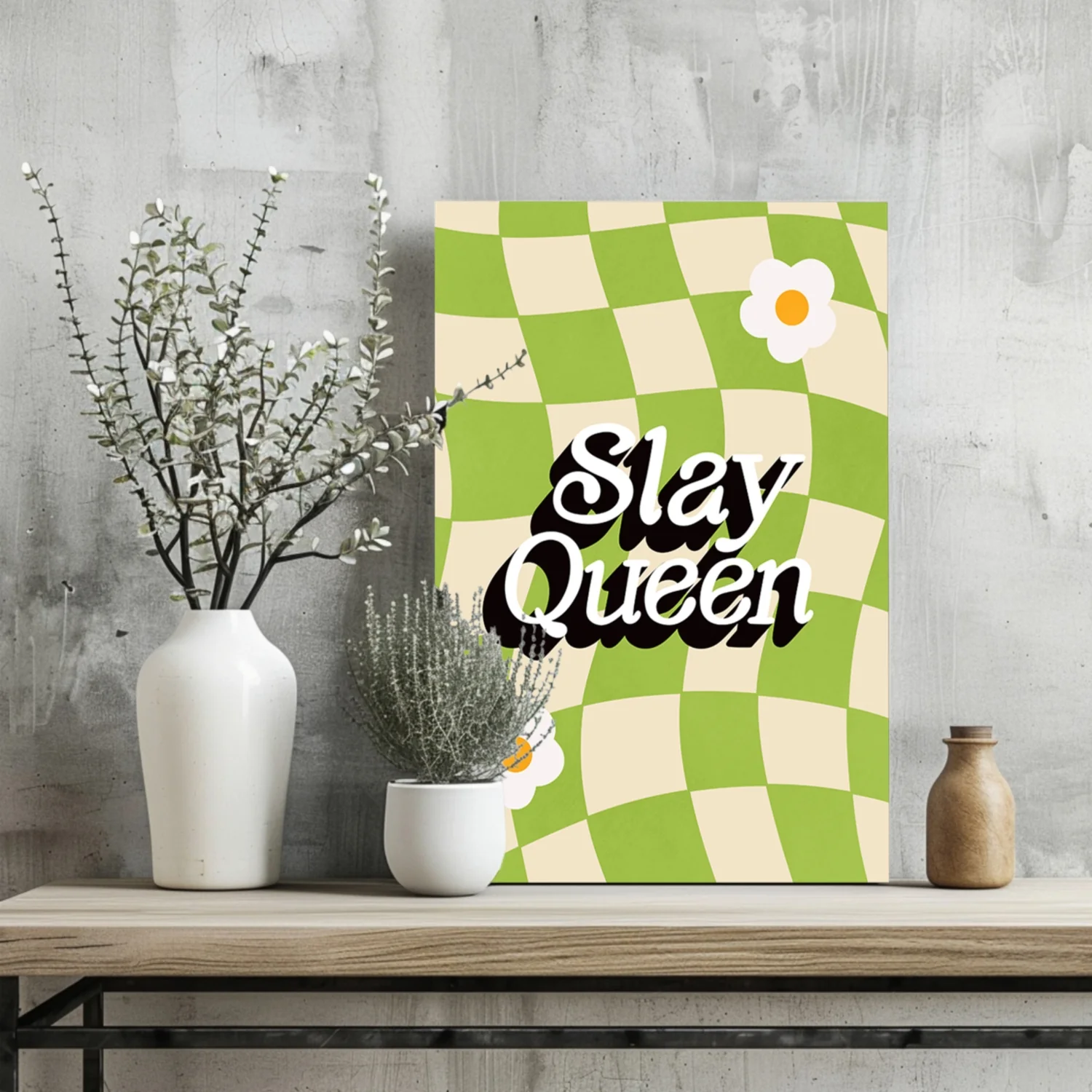 Slay Queen Aluminum Print - Image 2