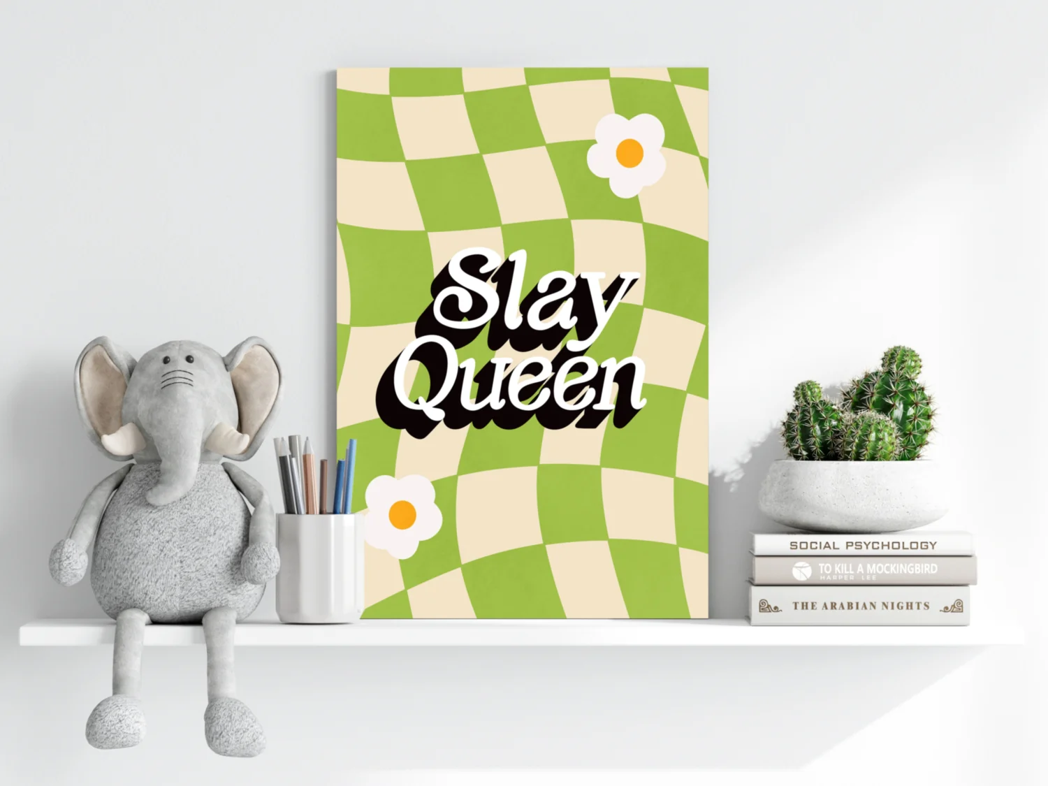Slay Queen Aluminum Print - Image 6