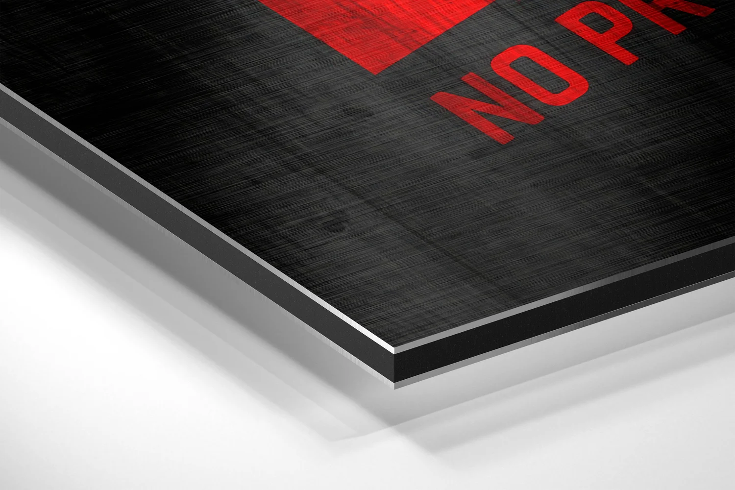 Slow Progress is Better Brushed Aluminium Dibond Wall Art - Image 2