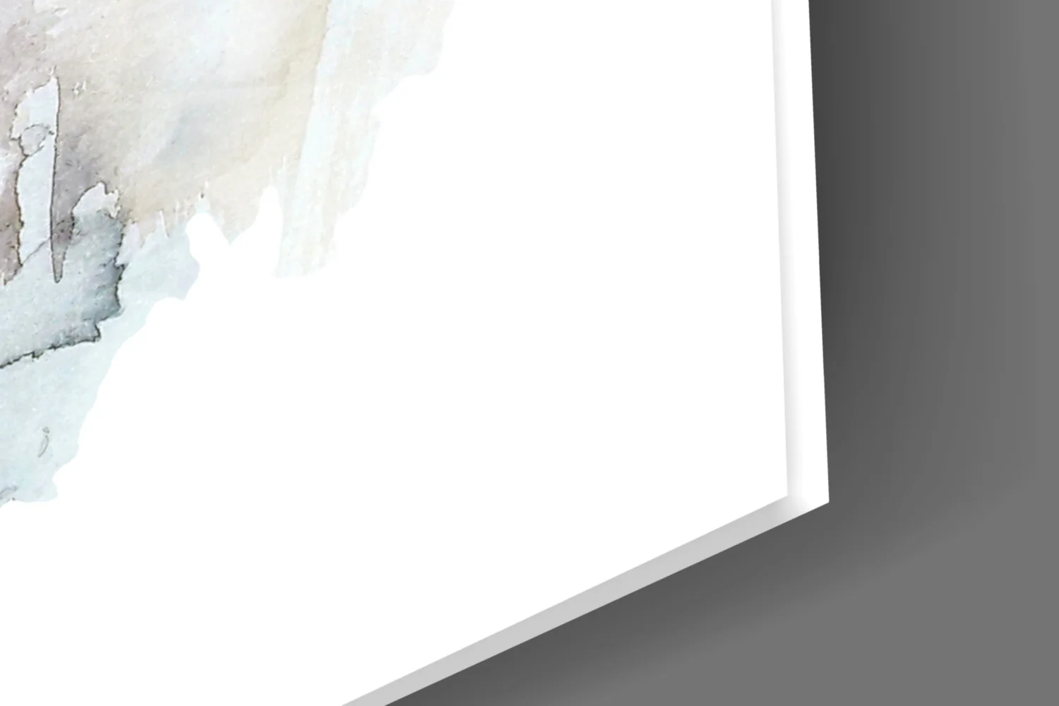 Soft Watercolor Galata Tower Glass Wall Art - Image 7