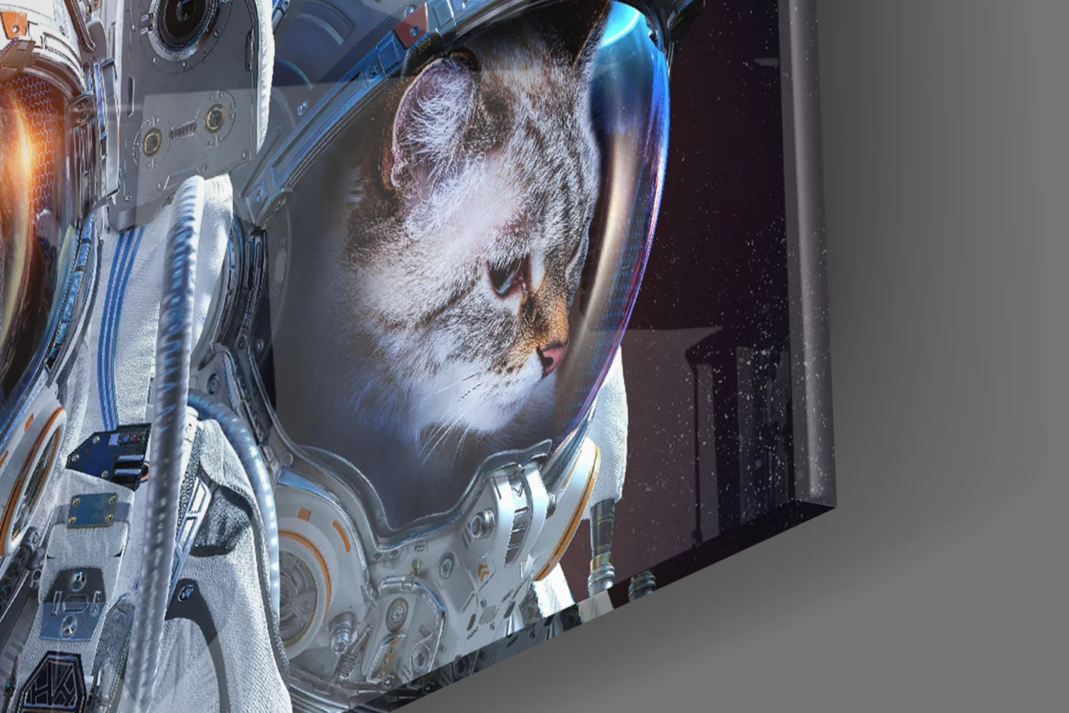 Space Team Glass Wall Art - Image 8