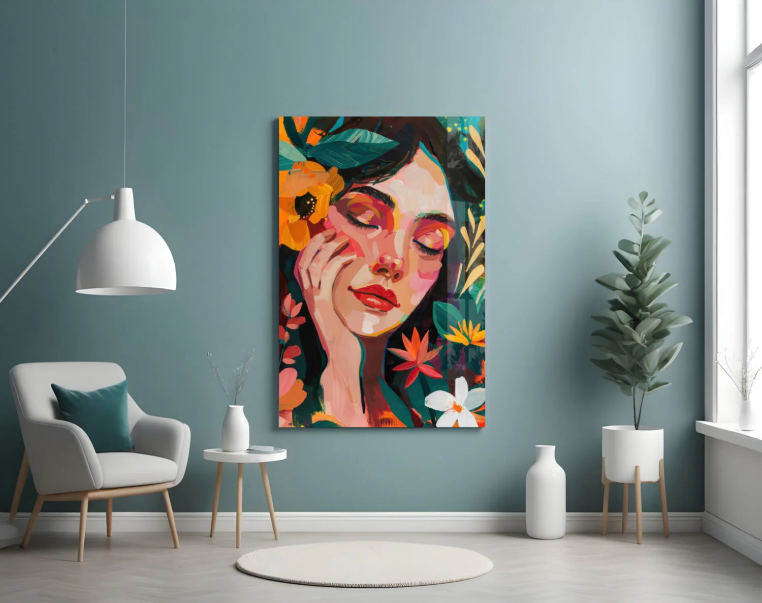 Spring Beauty Glass Wall Art || Designer Collection - Image 4
