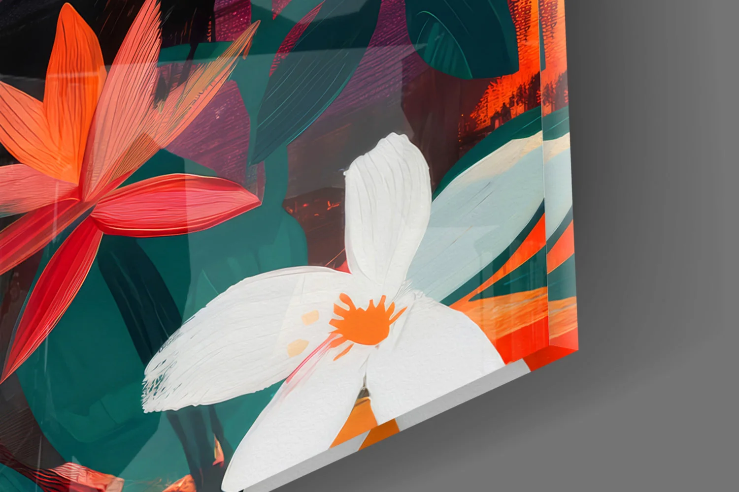 Spring Beauty Glass Wall Art || Designer Collection - Image 7