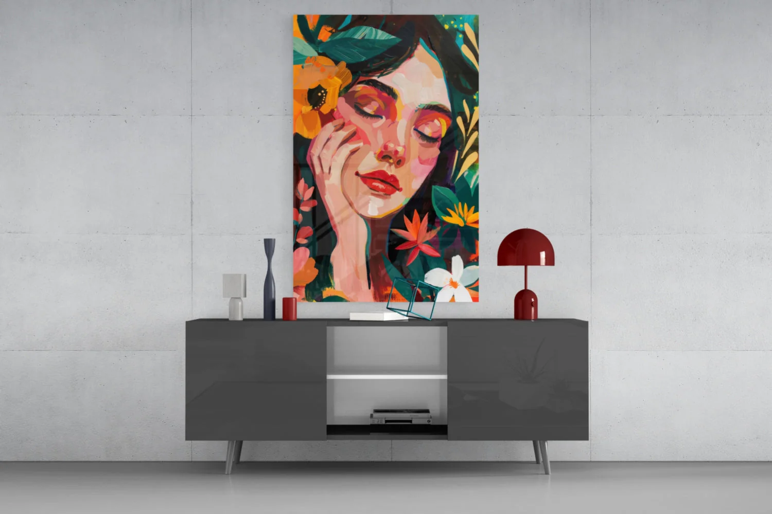 Spring Beauty Glass Wall Art || Designer Collection - Image 8