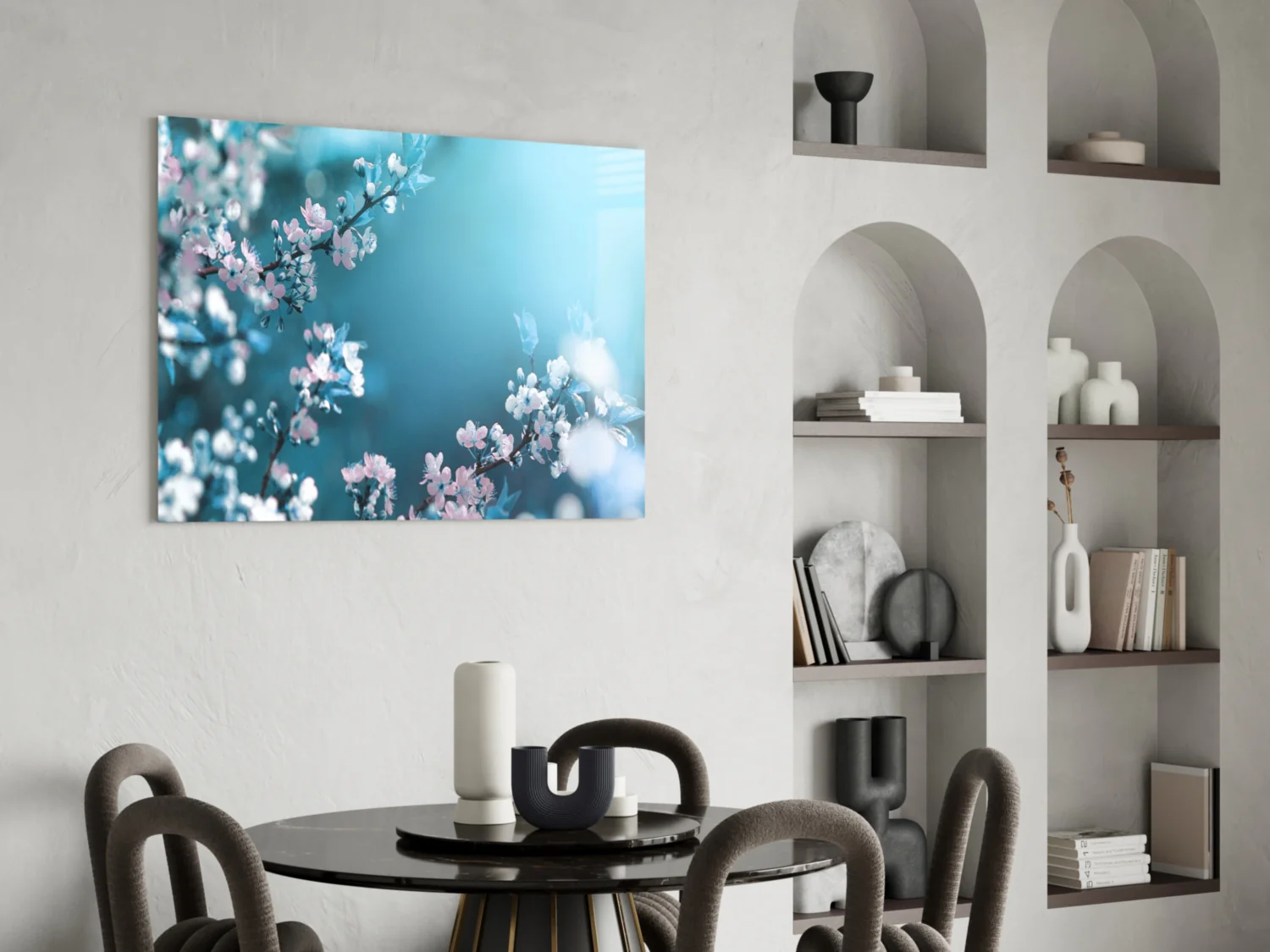 Spring Flowers Glass Wall Art - Image 5