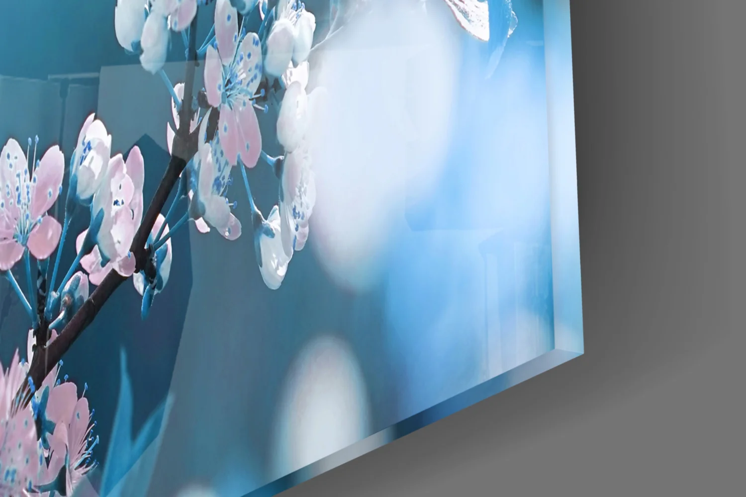 Spring Flowers Glass Wall Art - Image 7
