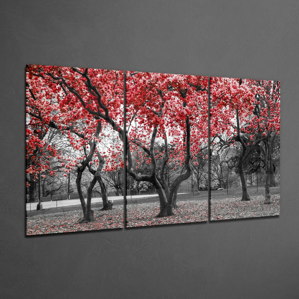 Spring Trees Mega Glass Wall Art - Image 2