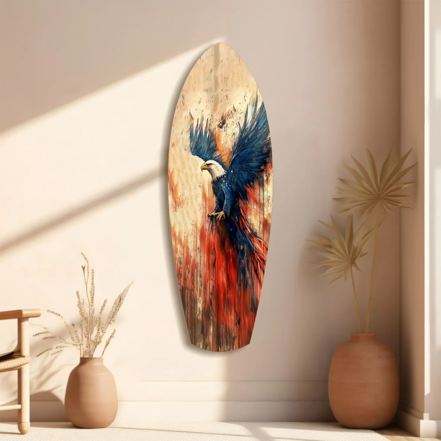 American Eagle Glass Wall Art - Image 11