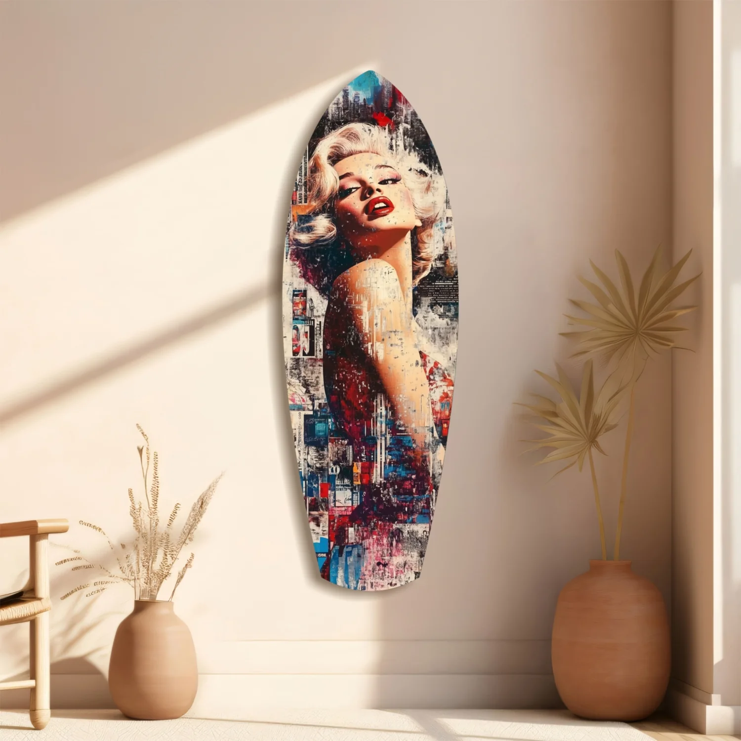 Vintage Dreams Blonde Starlet Glass Wall Art - Image 10