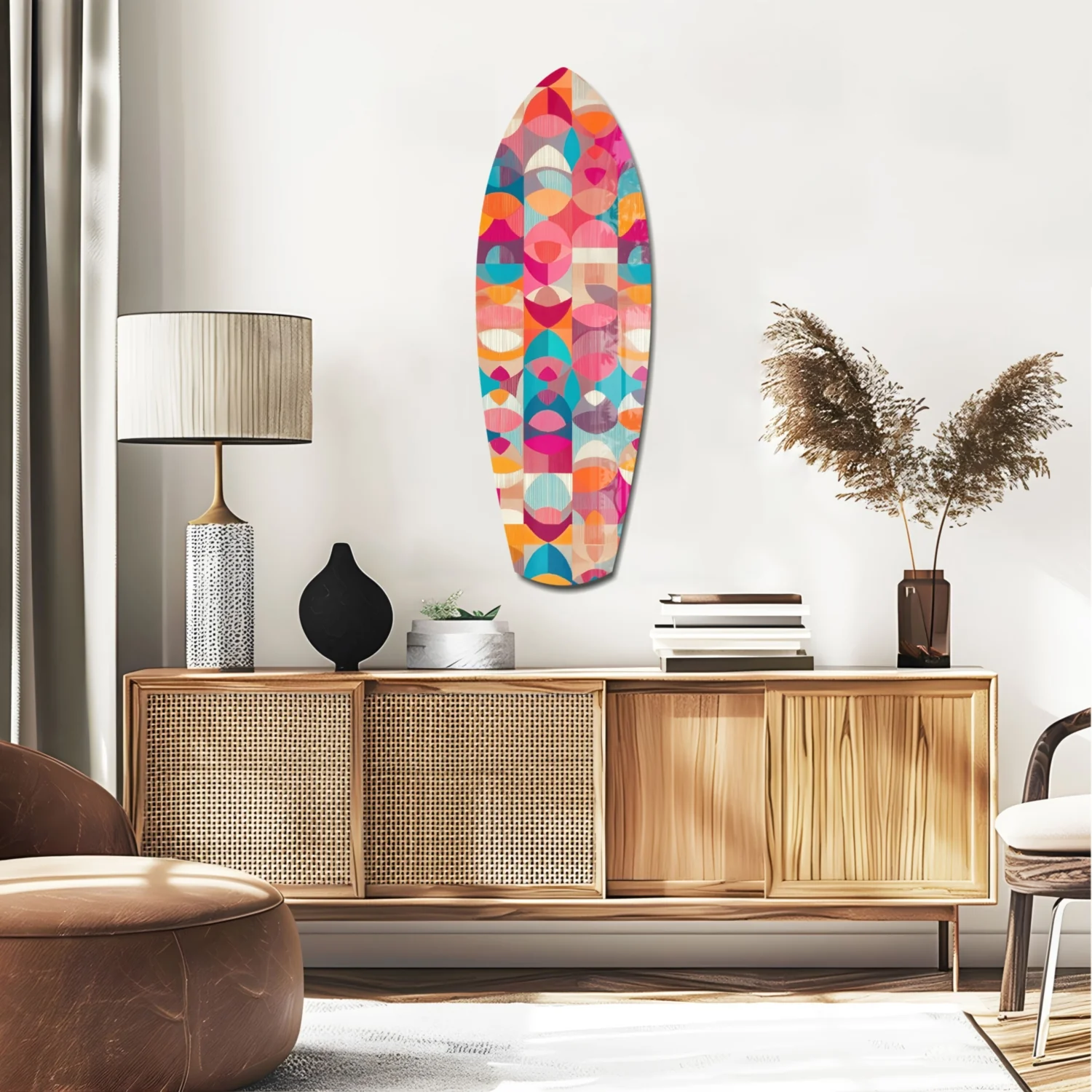 Cubic Art Glass Wall Art - Image 2
