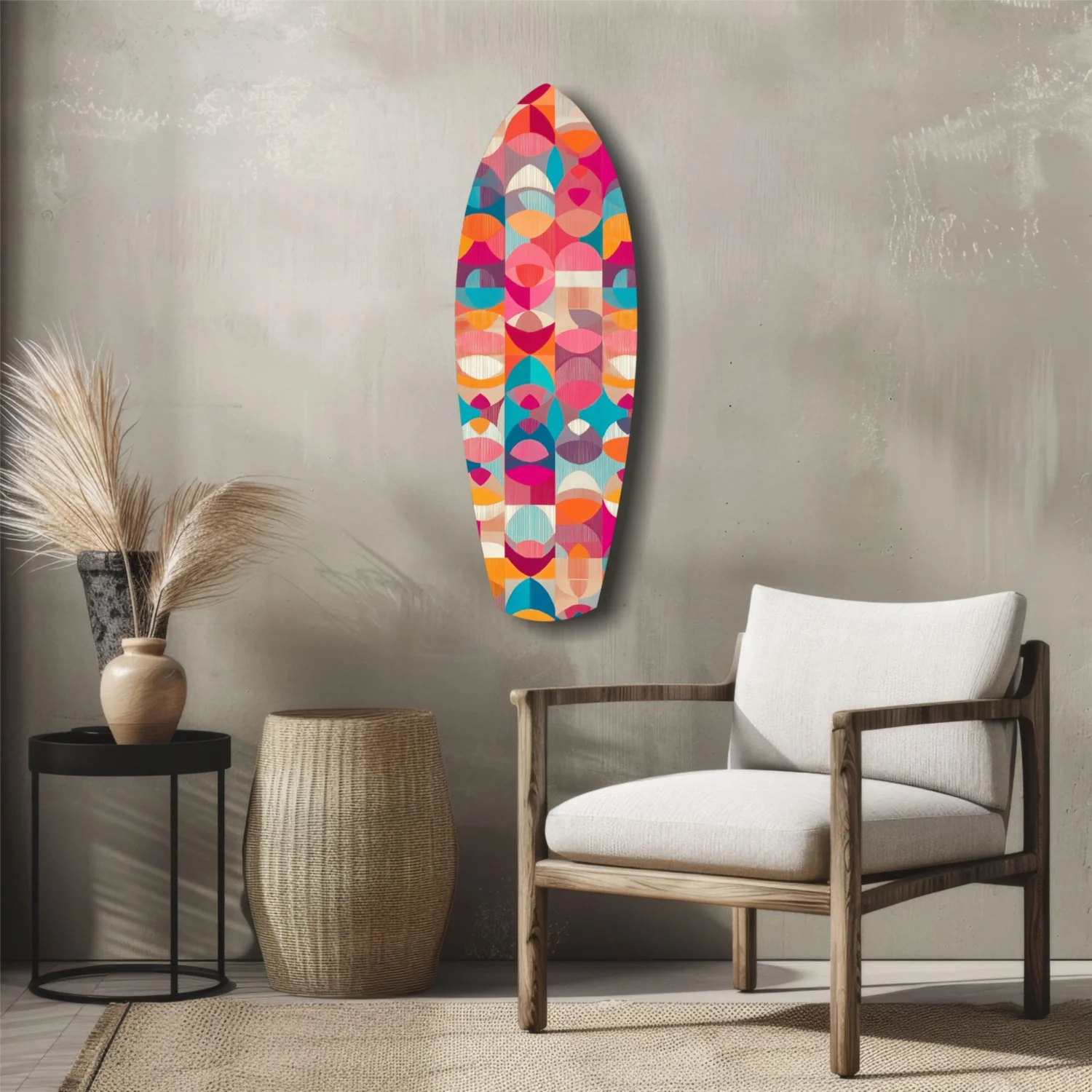 Cubic Art Glass Wall Art - Image 5