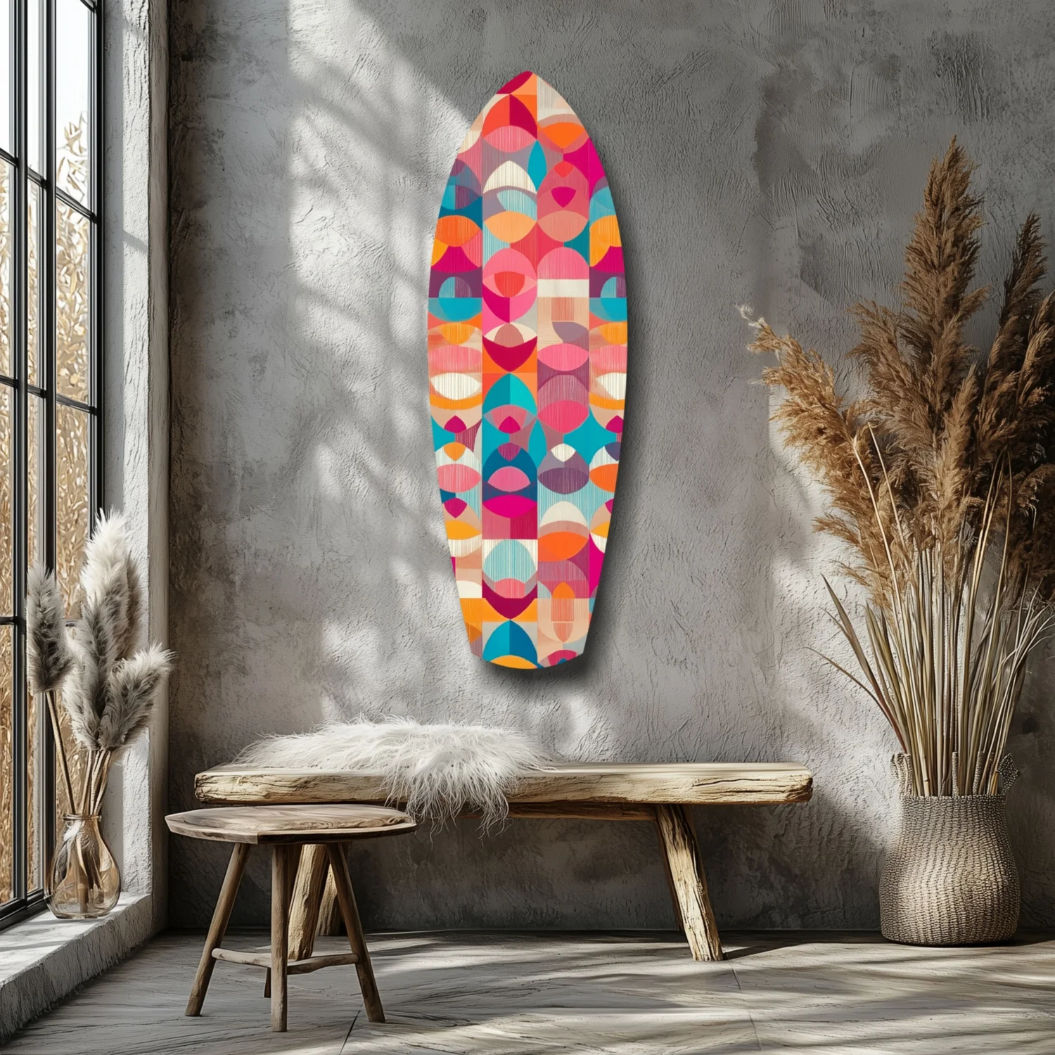 Cubic Art Glass Wall Art - Image 7