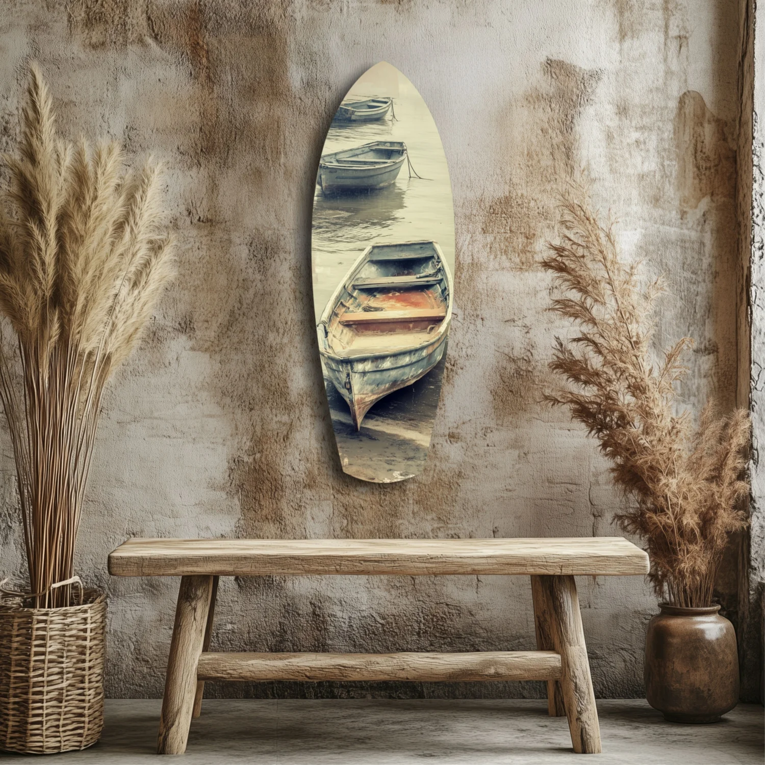 Drift of Solitude Glass Wall Art - Image 3