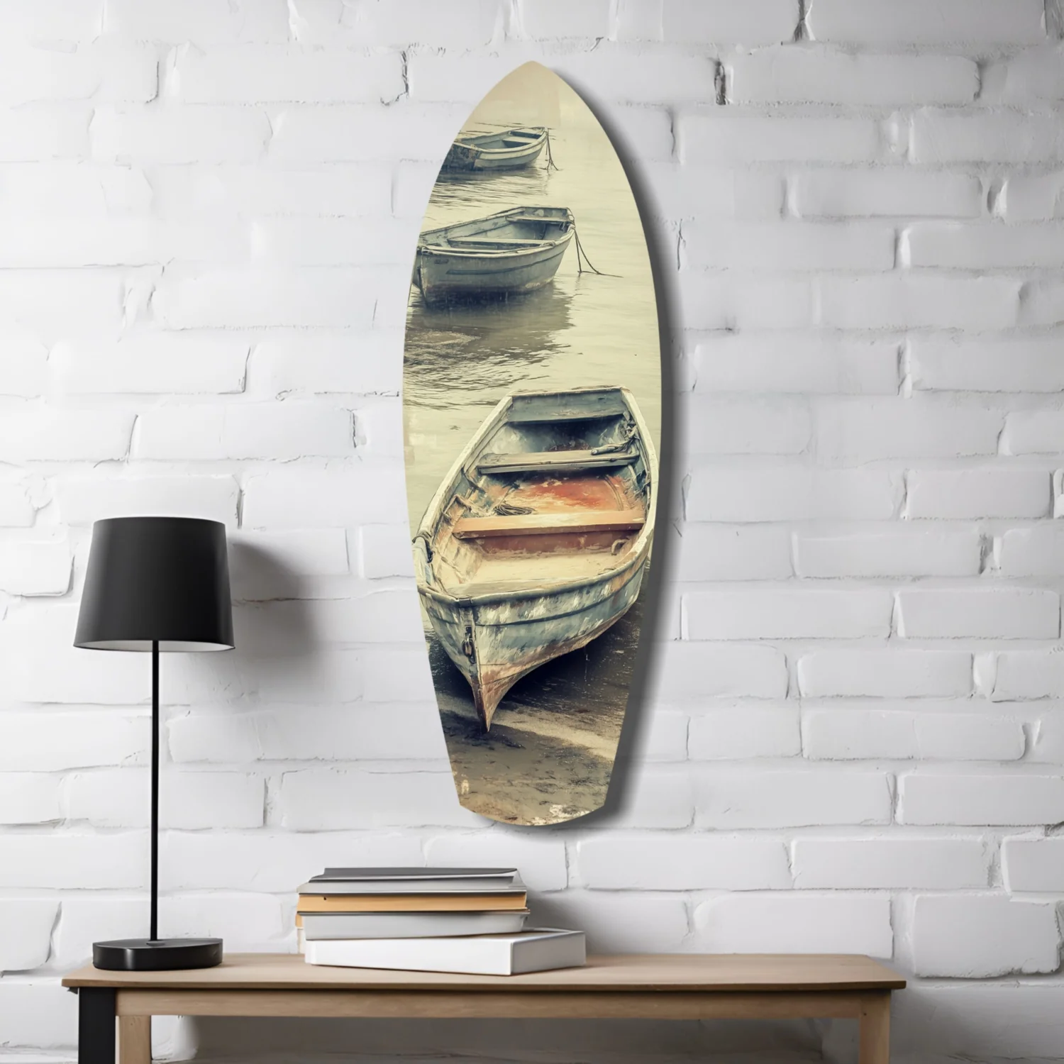 Drift of Solitude Glass Wall Art - Image 4