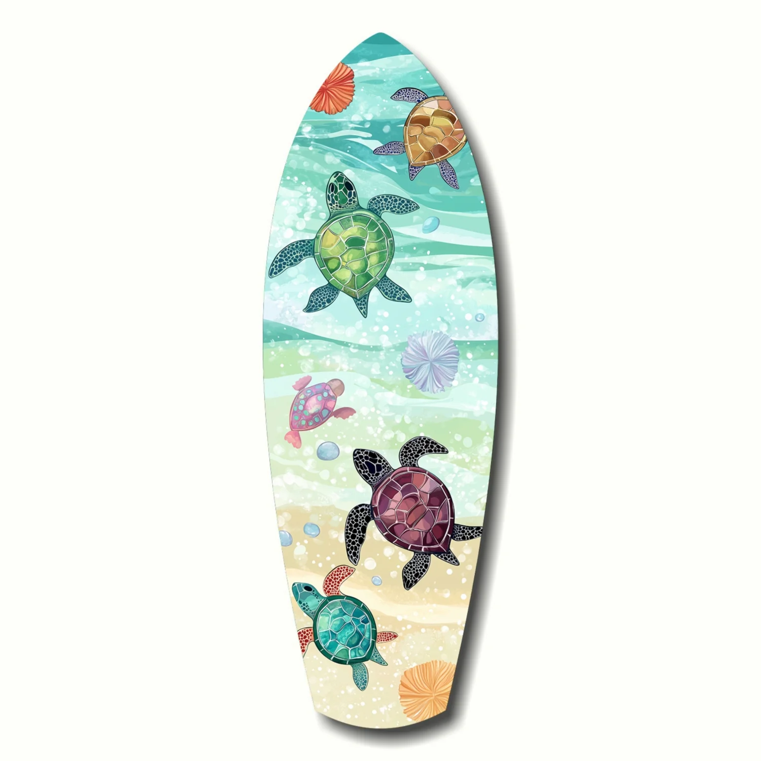 Caretta Caretta Glass Wall Art