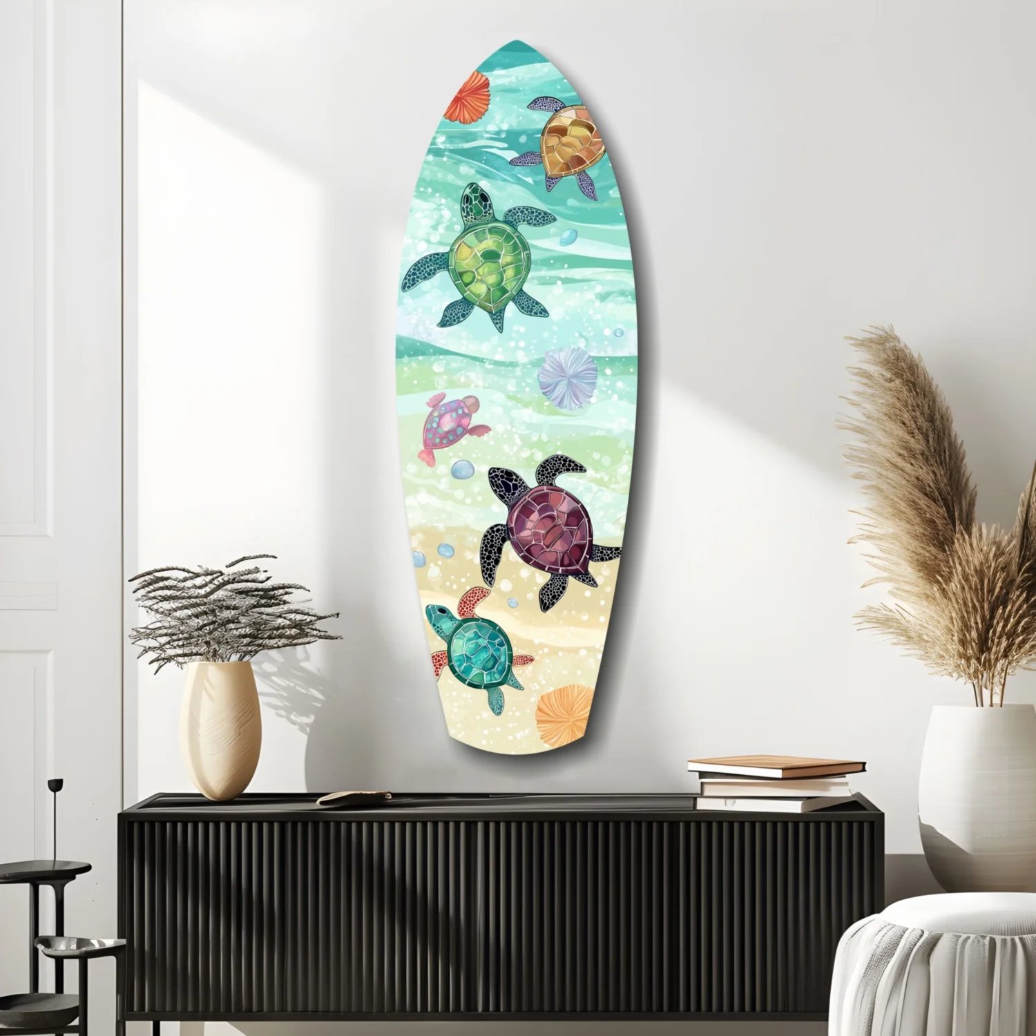 Caretta Caretta Glass Wall Art - Image 10