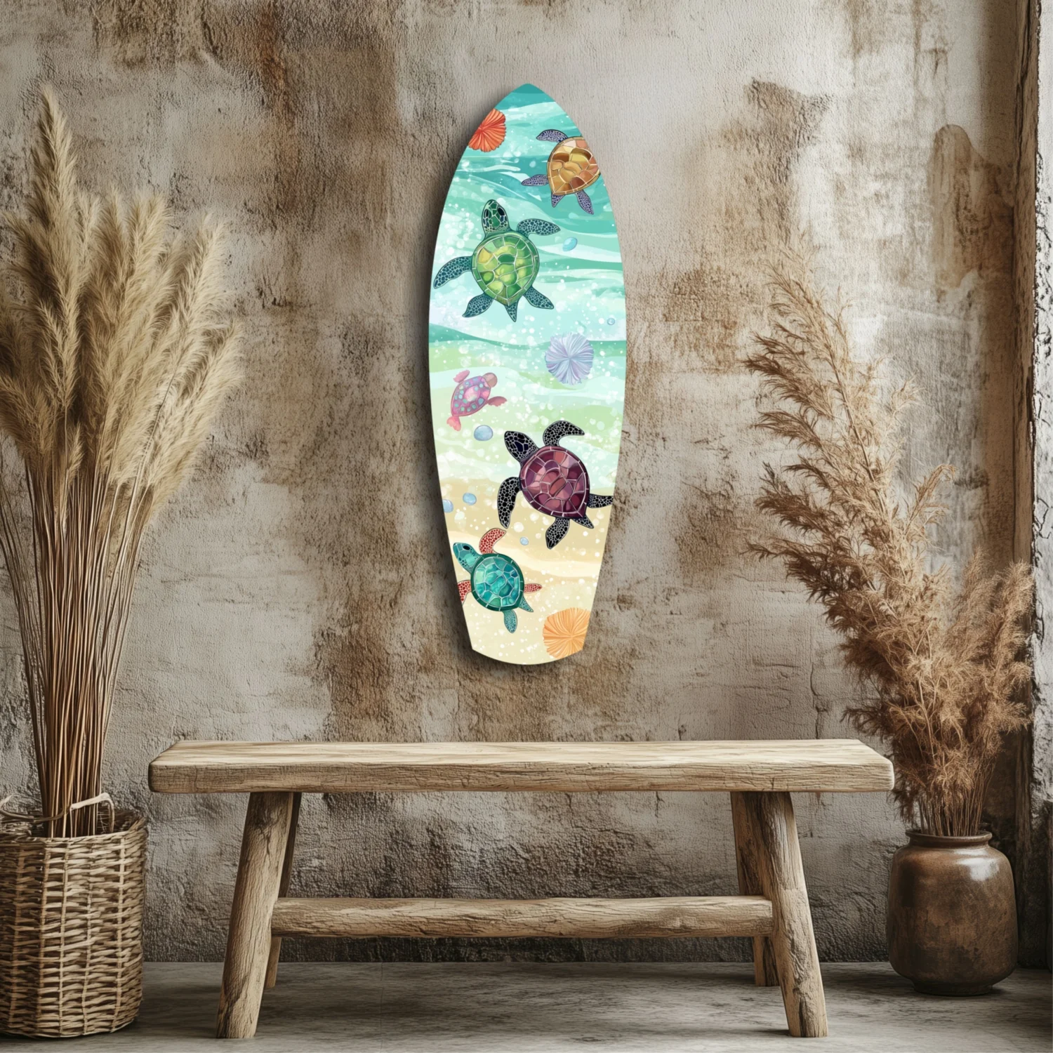 Caretta Caretta Glass Wall Art - Image 3