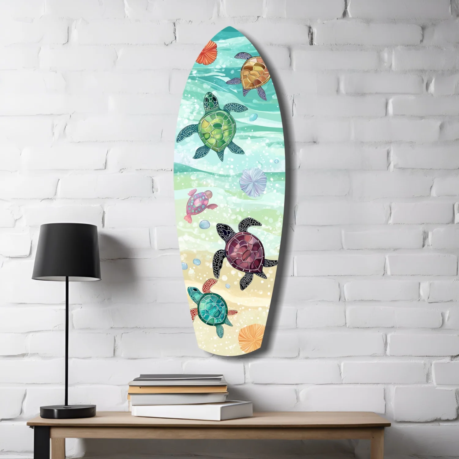 Caretta Caretta Glass Wall Art - Image 4