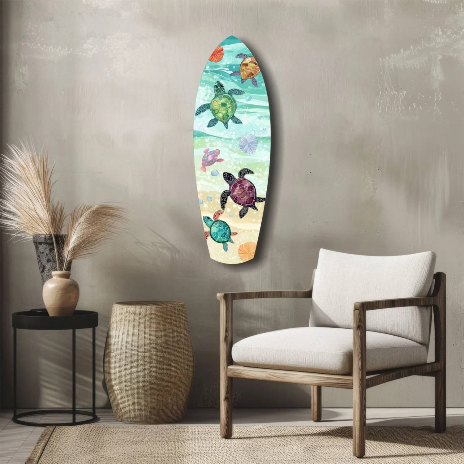 Caretta Caretta Glass Wall Art - Image 5