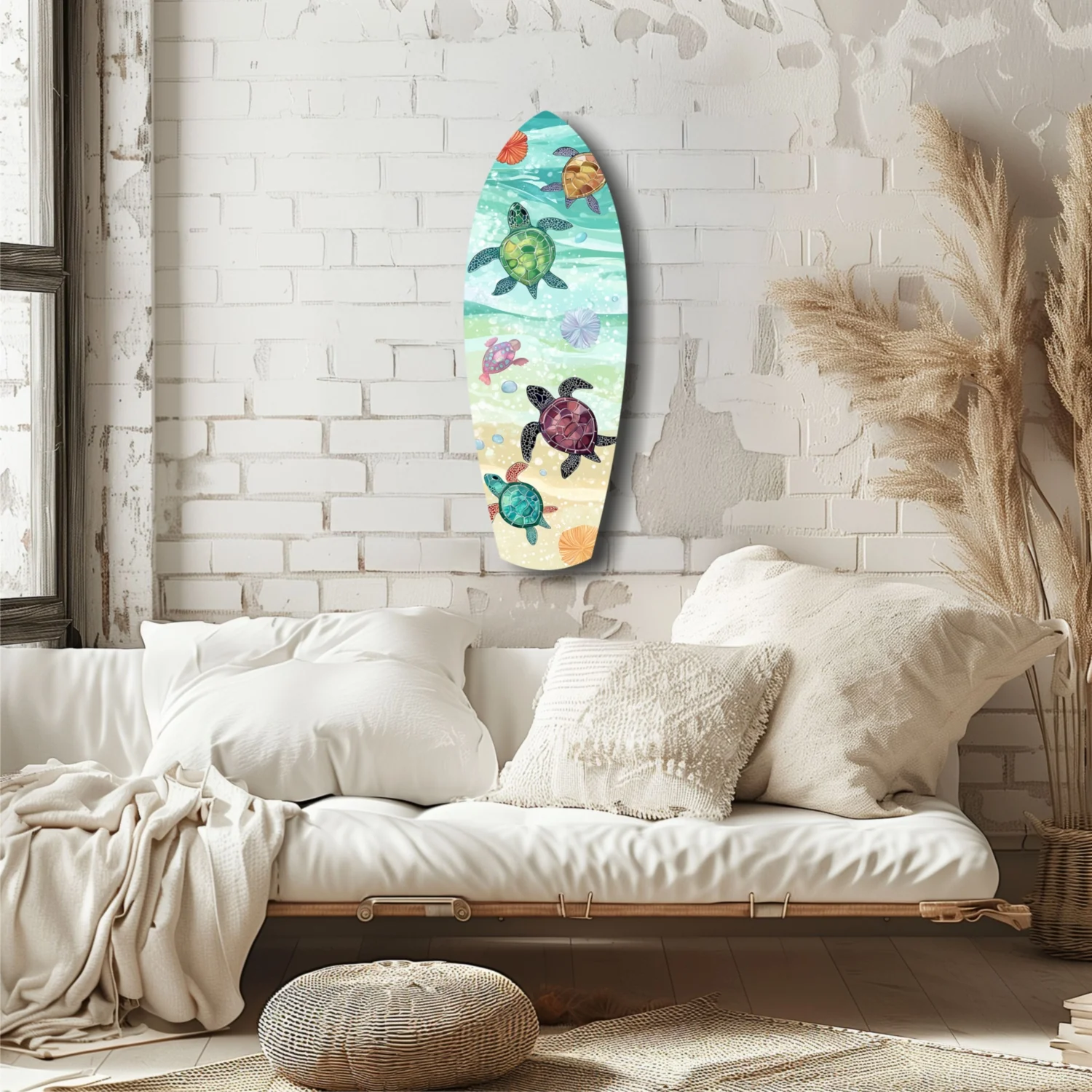 Caretta Caretta Glass Wall Art - Image 6