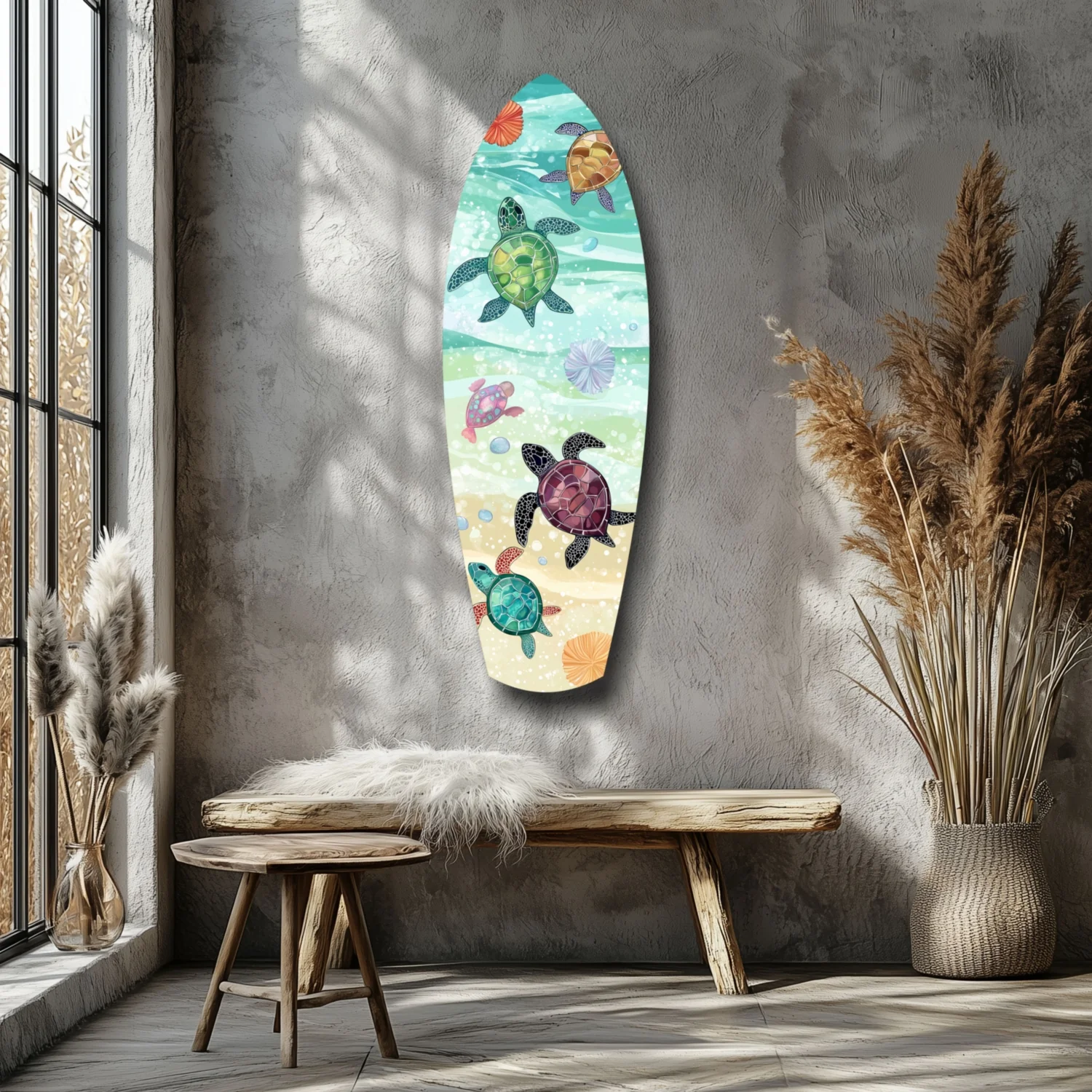 Caretta Caretta Glass Wall Art - Image 7