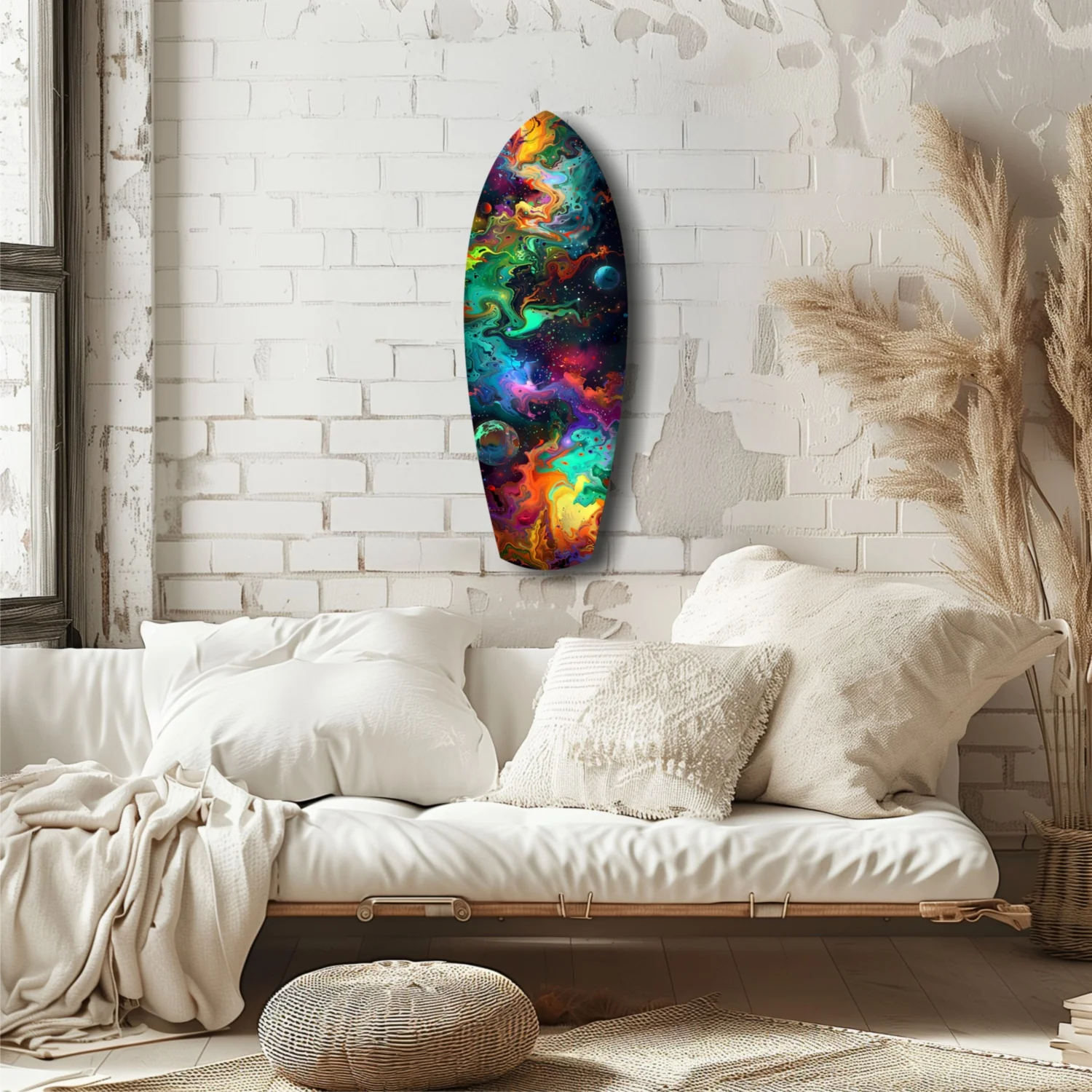 Kinetic Cosmos Glass Wall Art - Image 6