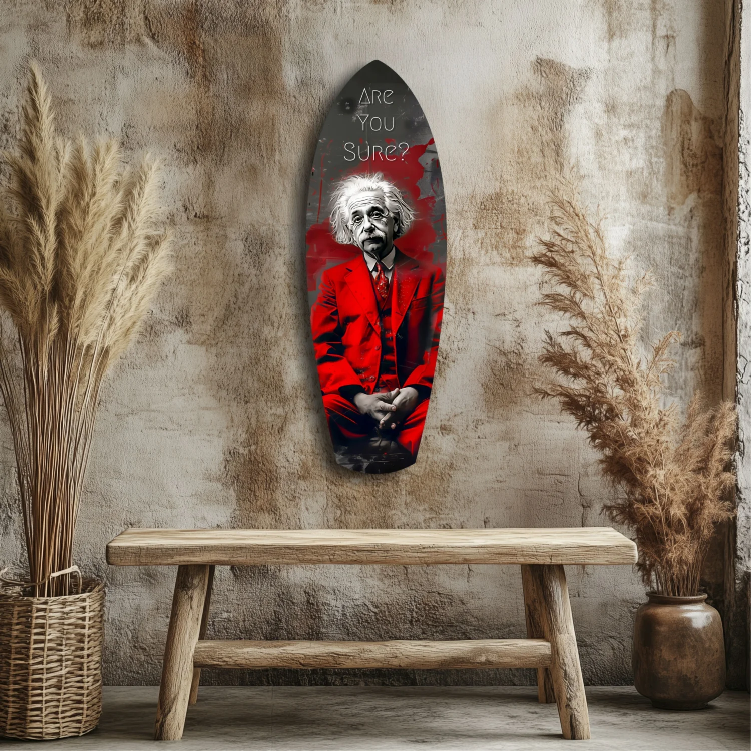 Are You Sure Glass Wall Art - Image 3