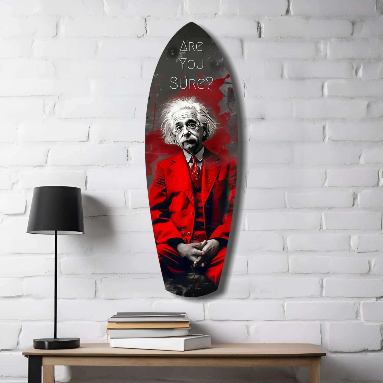 Are You Sure Glass Wall Art - Image 4