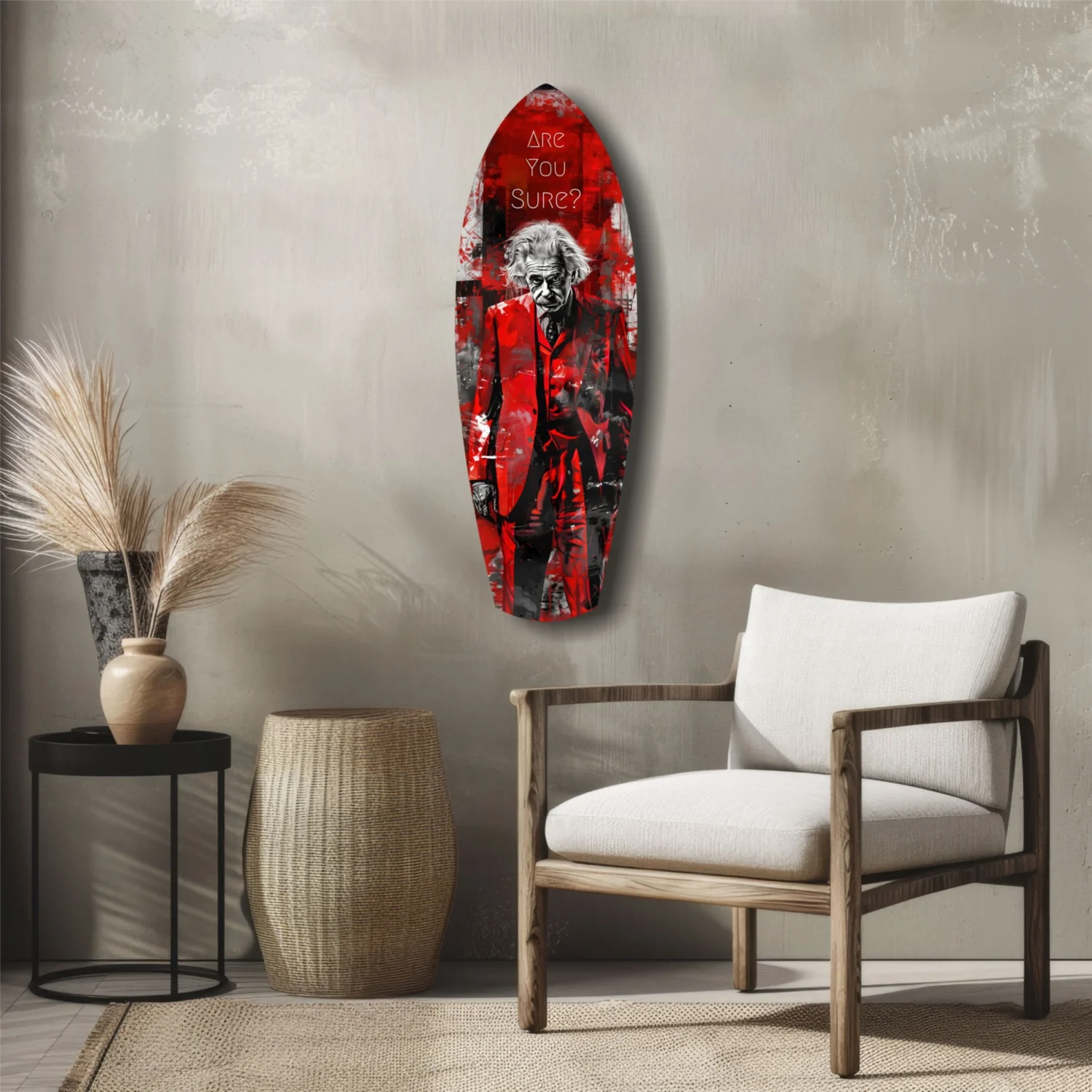 Are You Sure Glass Wall Art - Image 5