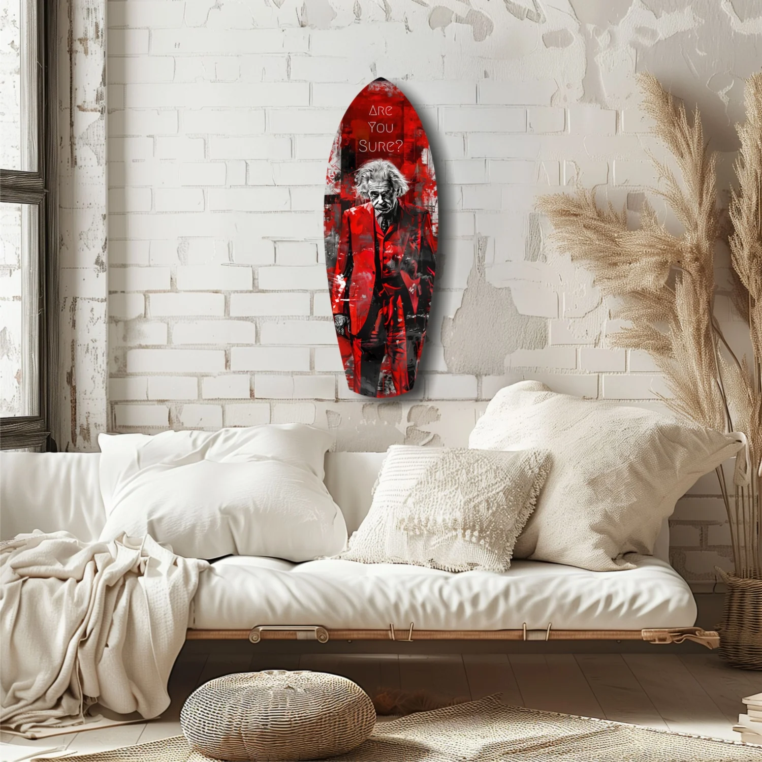 Are You Sure Glass Wall Art - Image 6