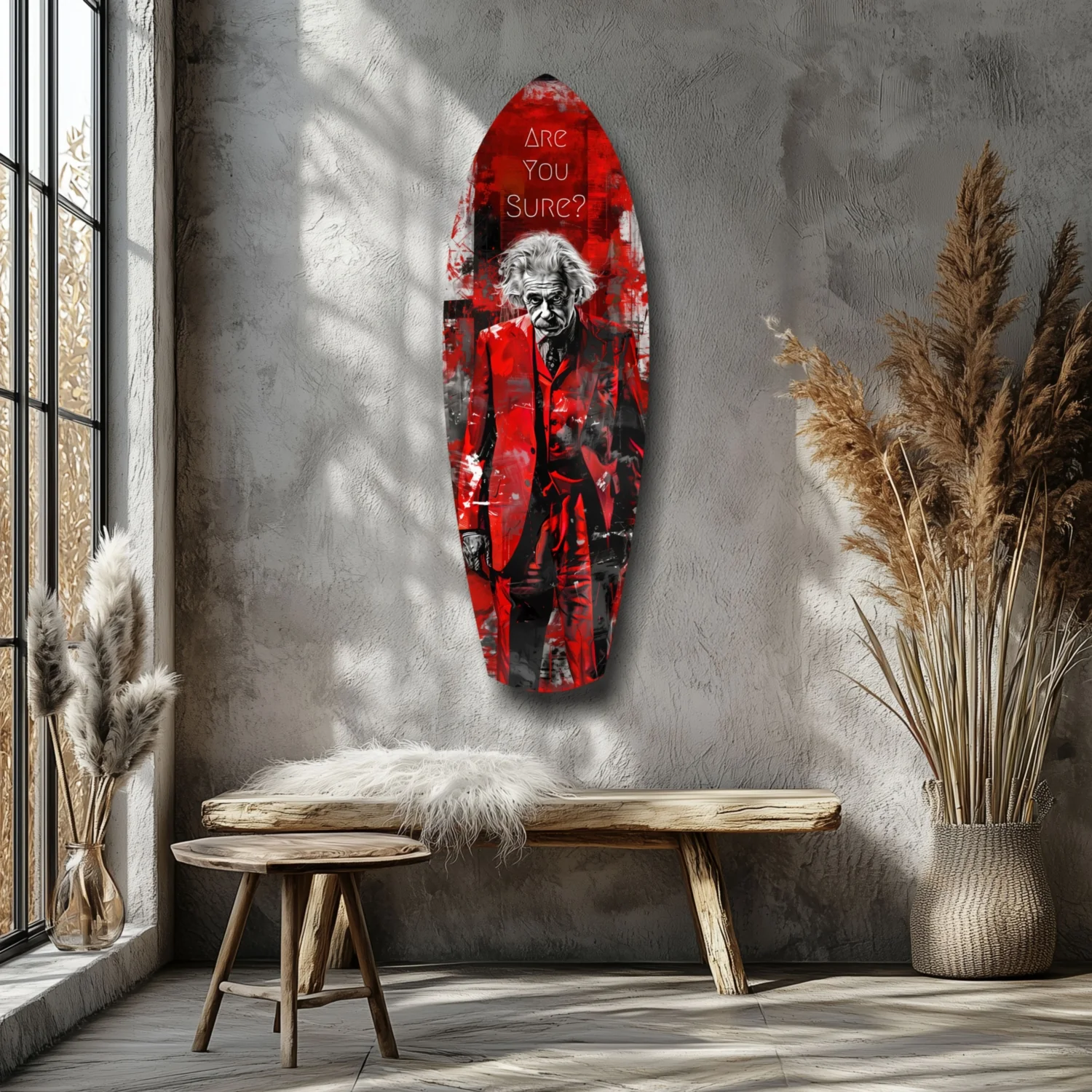 Are You Sure Glass Wall Art - Image 7