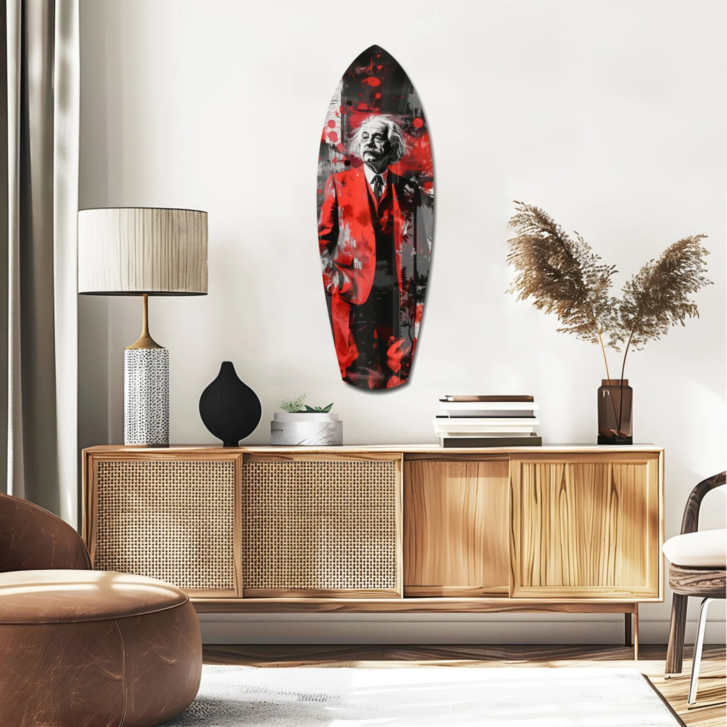 Genius Mood V2 Glass Wall Art - Image 2