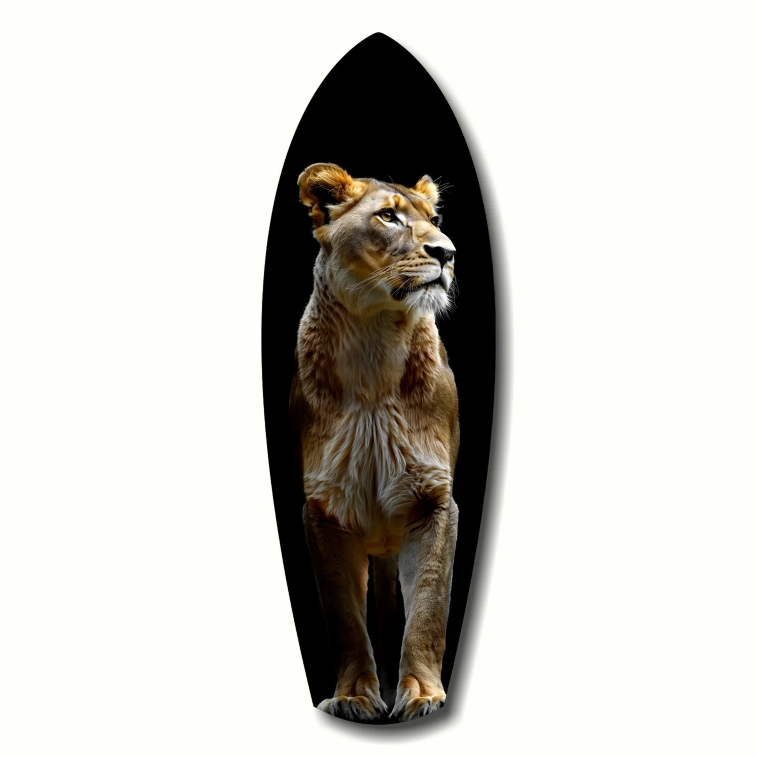 Lioness Glass Wall Art