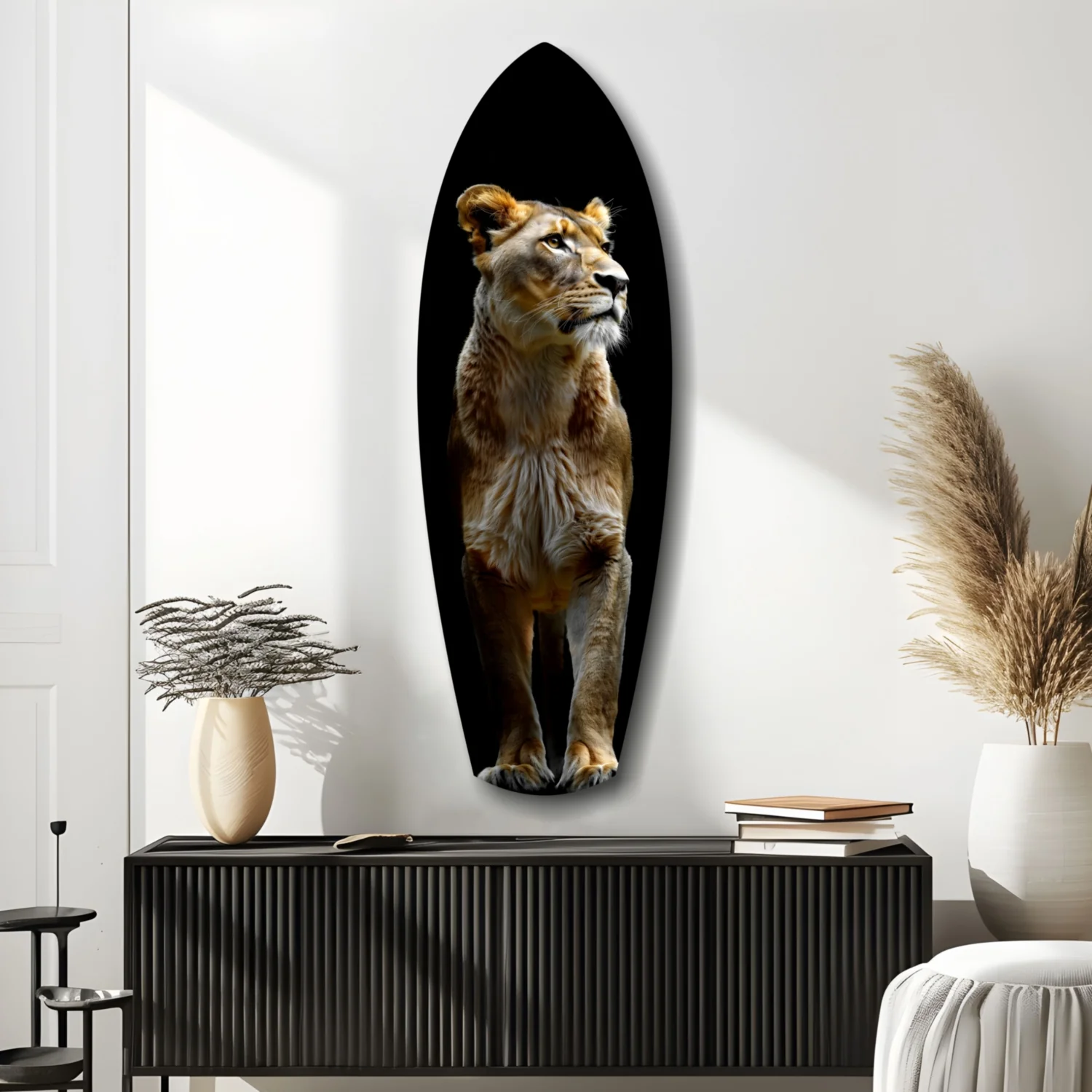 Lioness Glass Wall Art - Image 10