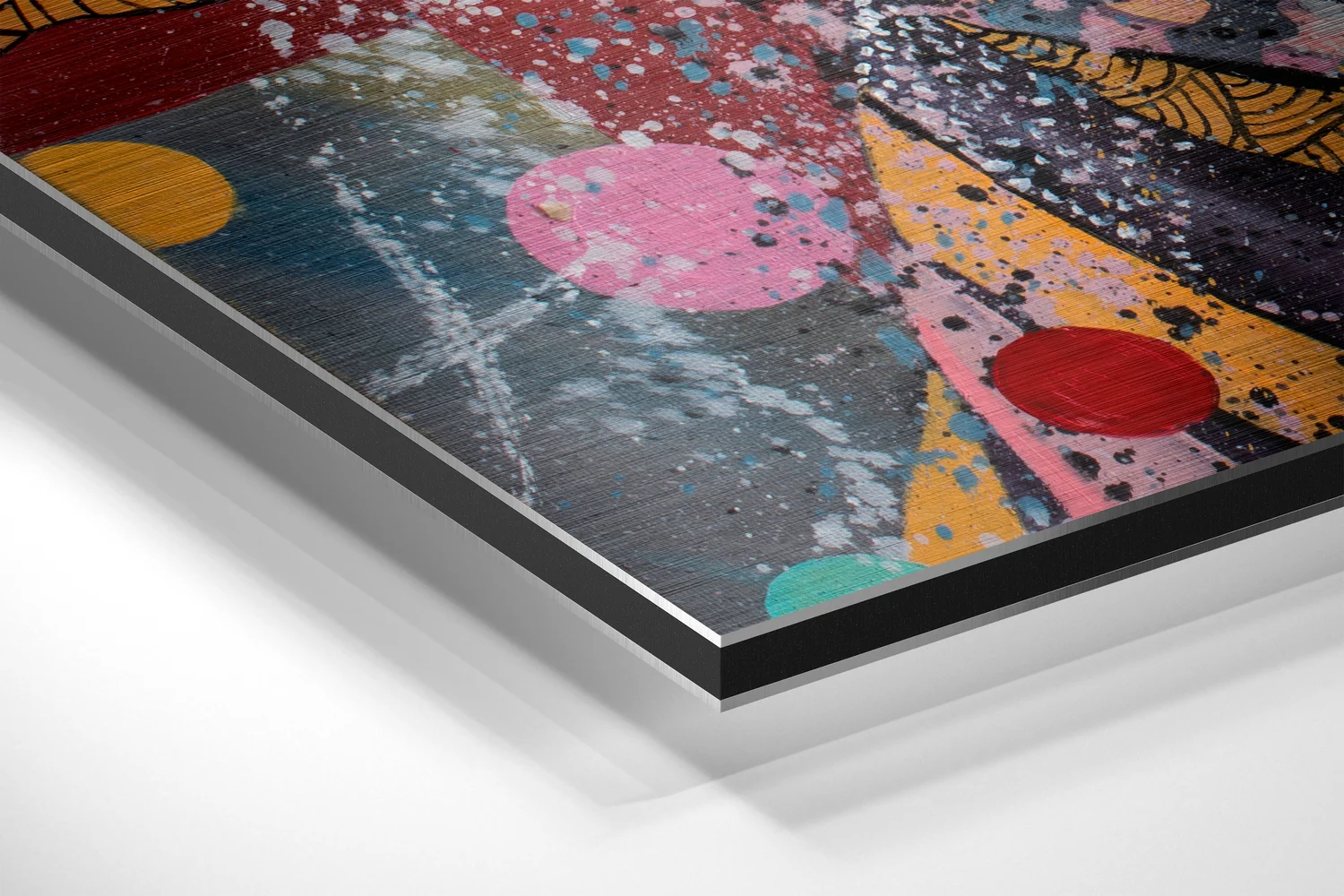 Ssssh Brushed Aluminium Dibond Wall Art - Image 2