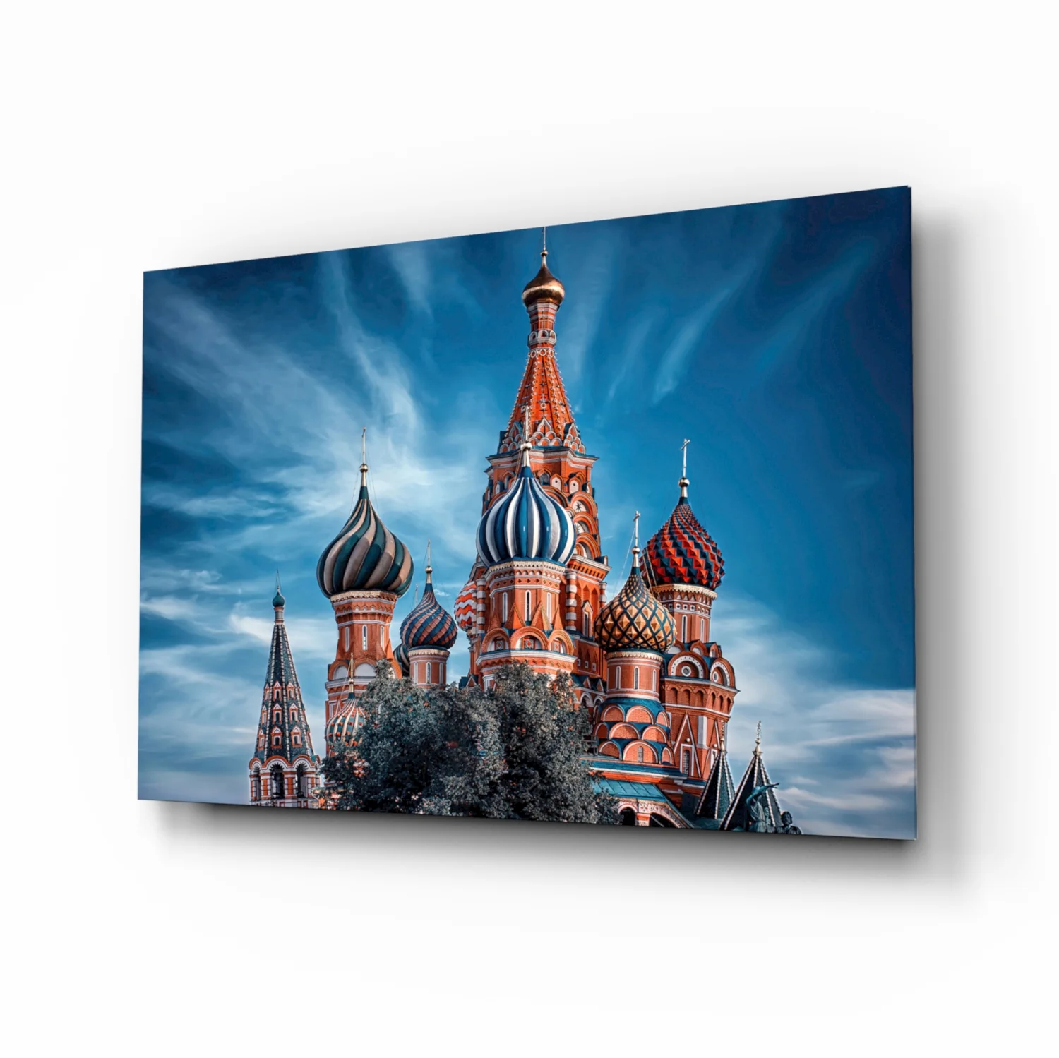 St. Basil's Cathedral Glass Wall Art - Image 2