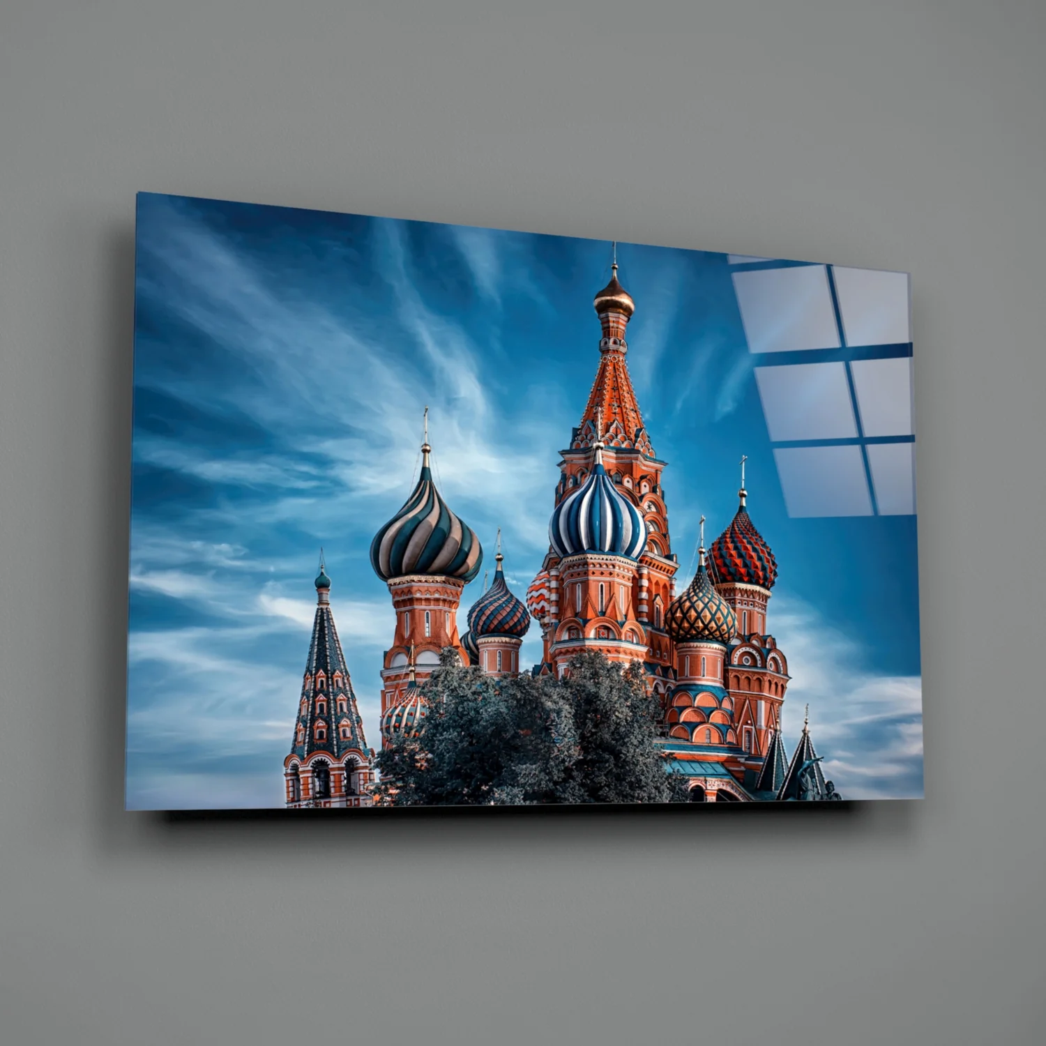 St. Basil's Cathedral Glass Wall Art - Image 3