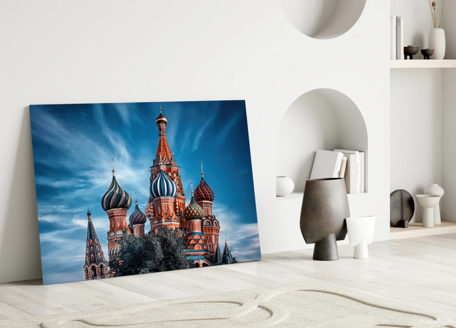 St. Basil's Cathedral Glass Wall Art - Image 4