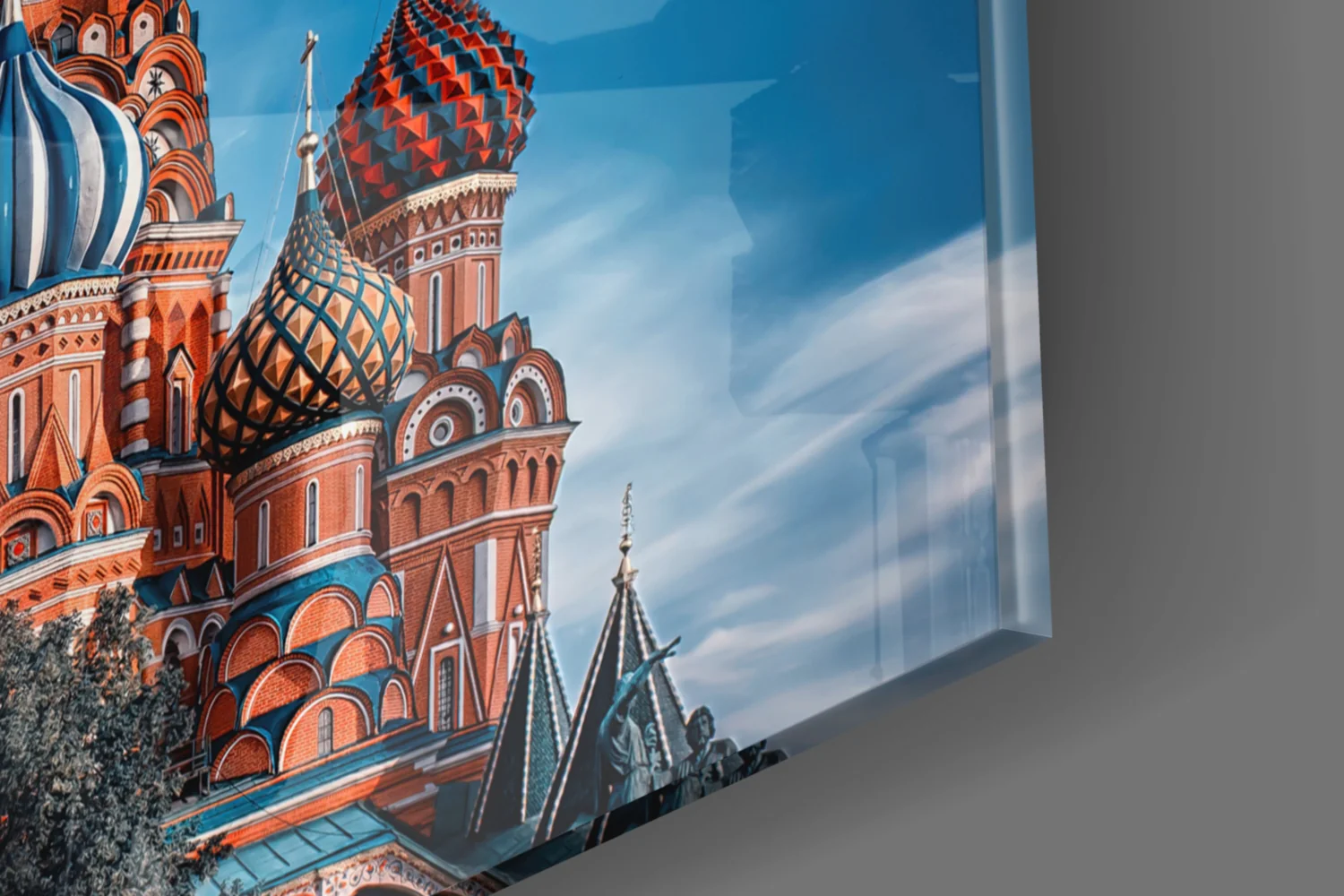 St. Basil's Cathedral Glass Wall Art - Image 8