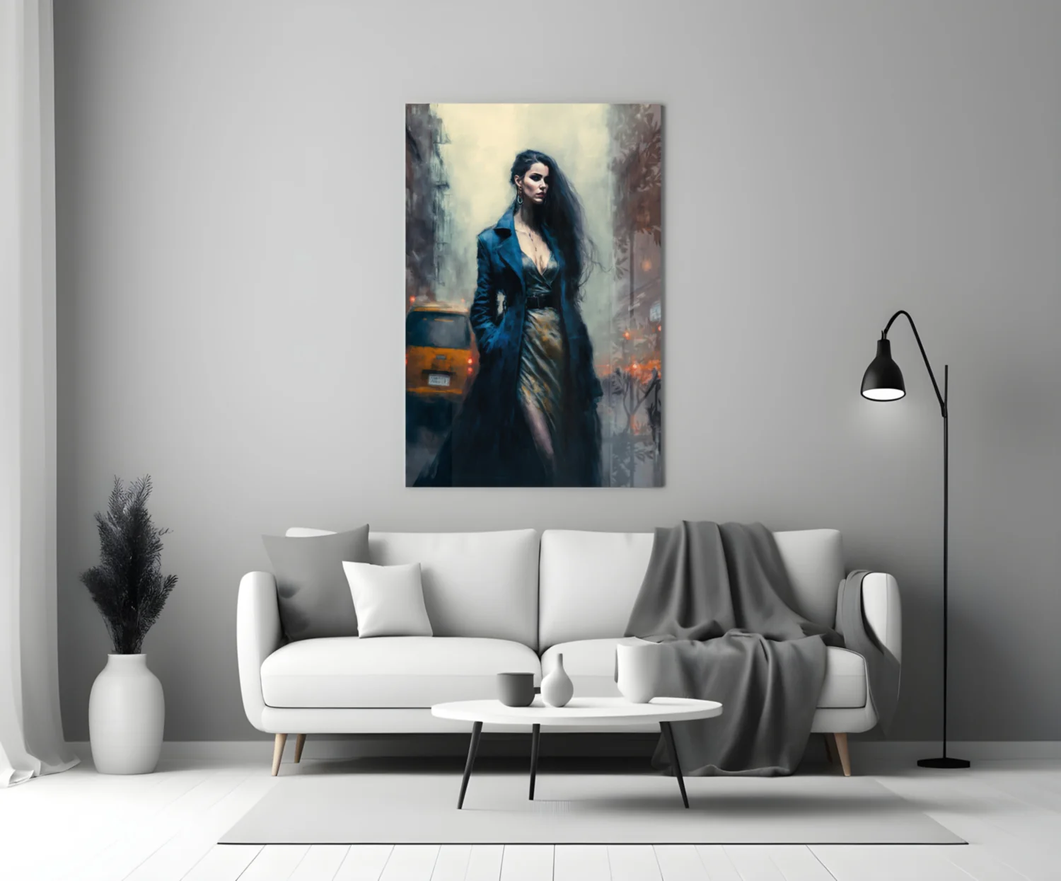 Stand Womanly Glass Wall Art || Designer Collection - Image 3