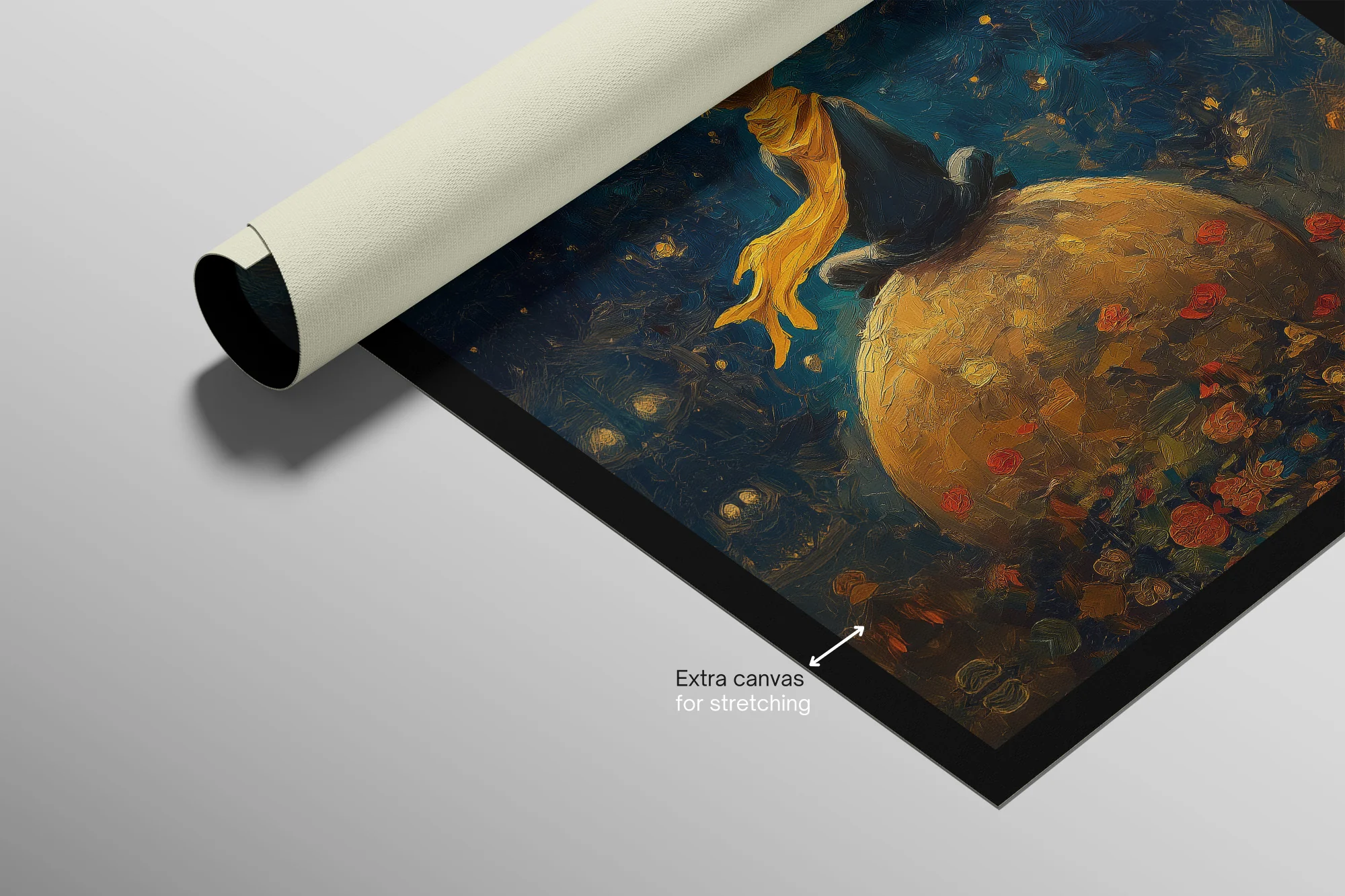 Starlit Wanderer — Haptic 3D Embossed + Gloss Lacquer Print - Image 11
