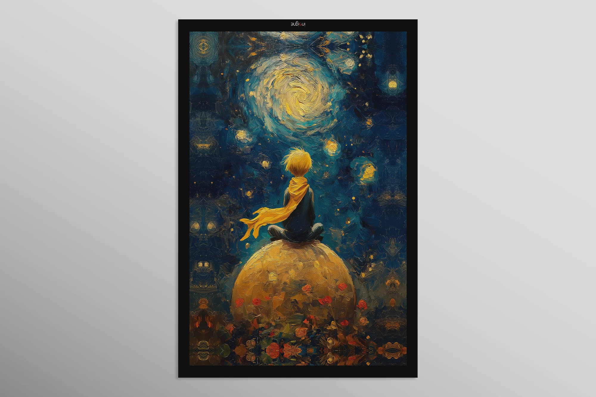 Starlit Wanderer — Haptic 3D Embossed + Gloss Lacquer Print - Image 12