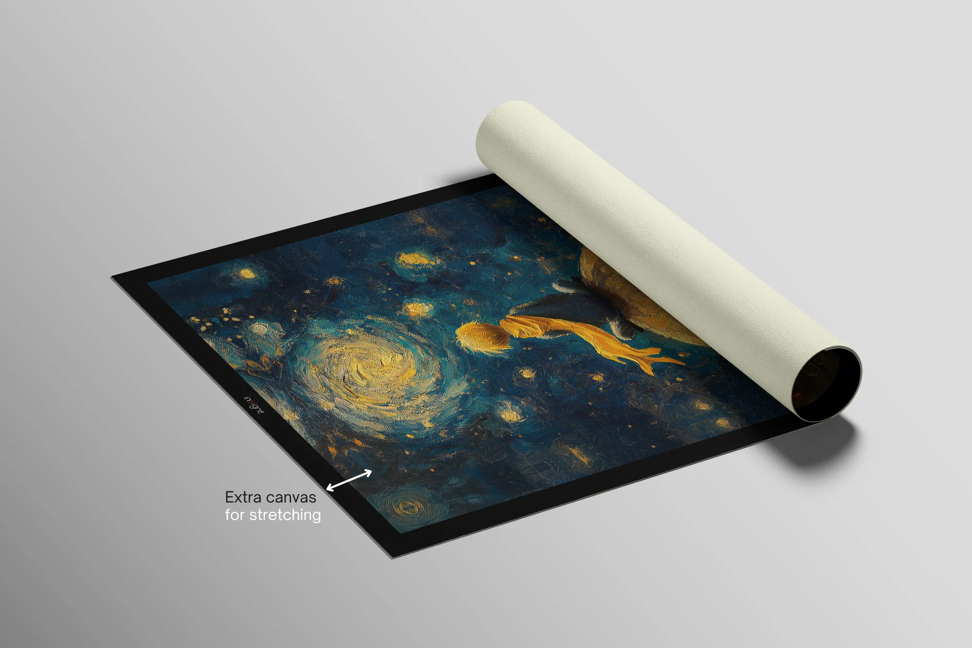 Starlit Wanderer — Haptic 3D Embossed + Gloss Lacquer Print - Image 9