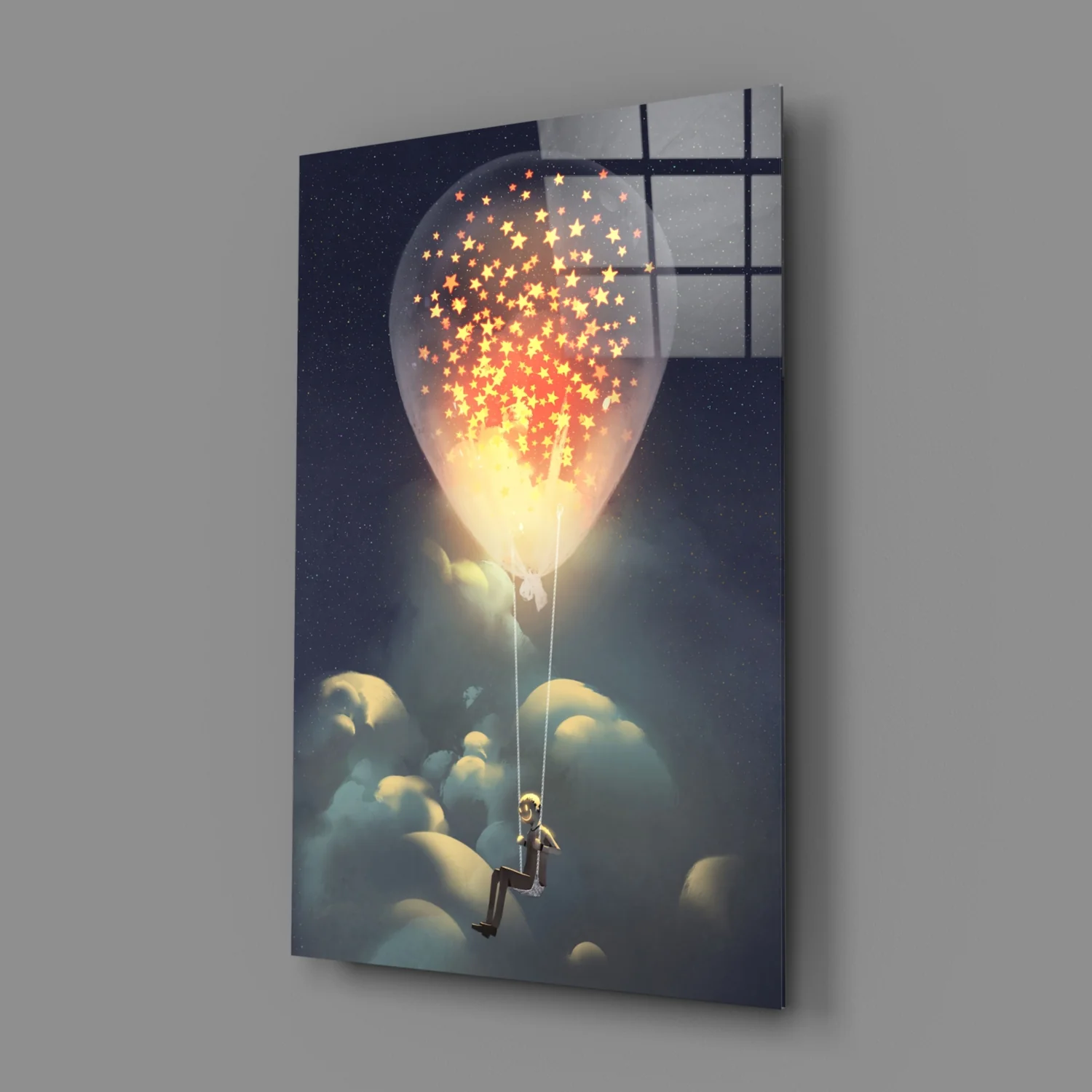 Starry Dream Glass Wall Art - Image 3