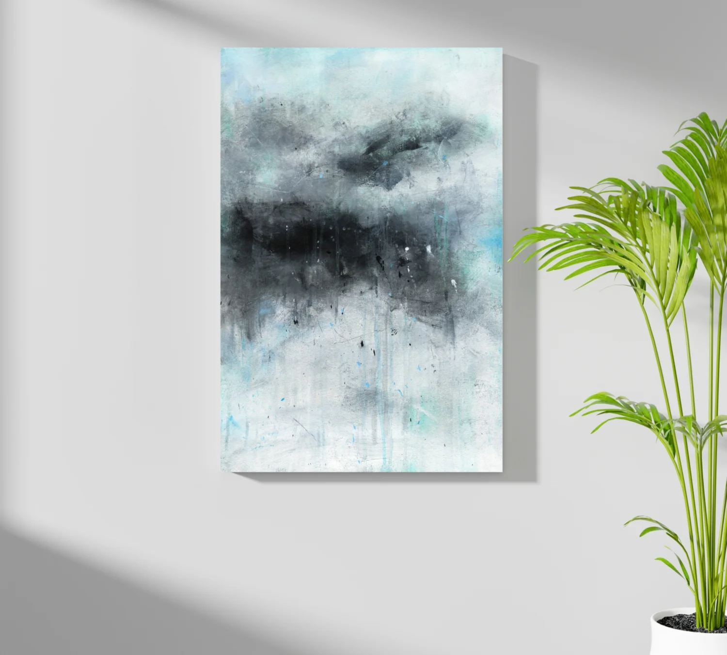 Stormy Gray Cloud Aluminum Print - Image 7
