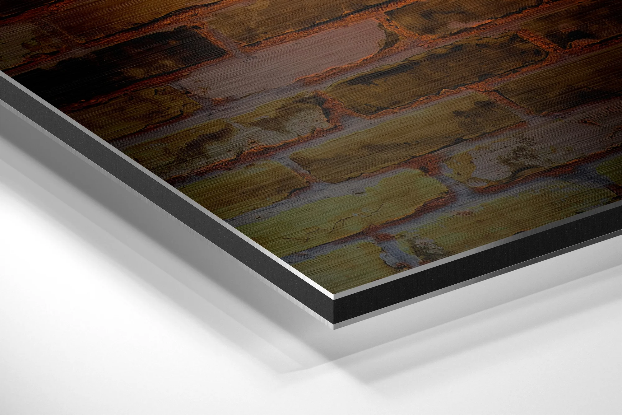 Strive Brushed Aluminium Dibond Wall Art - Image 2