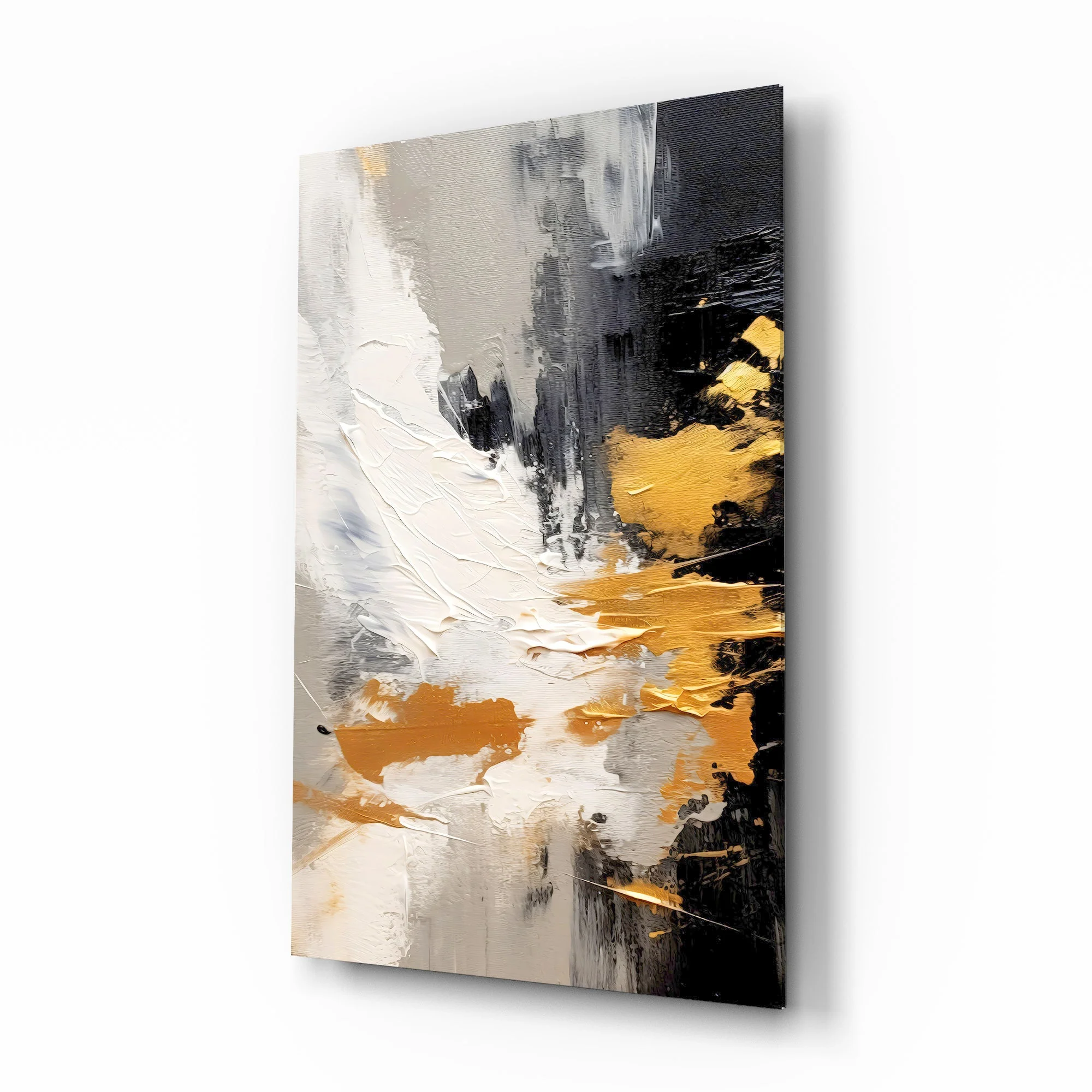 Stylish Abstract Artwork Glass Wall Art